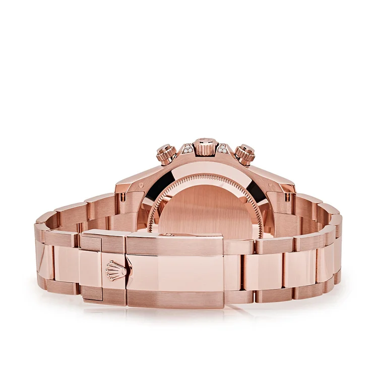 Rolex Daytona Rose Gold Rainbow Bezel Diamond Dial 116595RBOW(1:1 replica) - Elite Watch Atelier