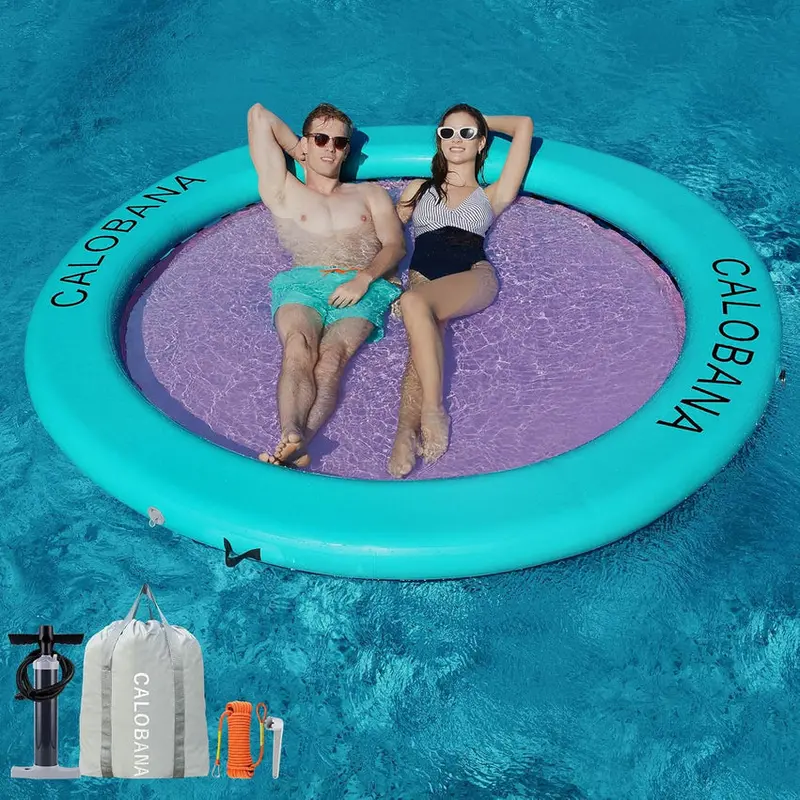 Inflatable Floating Ring Hammock And River Tube - 6-Circle, 8-Circle, 10-Circle Or 3-6-Circle - Image 8 Inflatable Floating Ring Hammock And River Tube - 6-Circle, 8-Circle, 10-Circle Or 3-6-Circle - Image 8