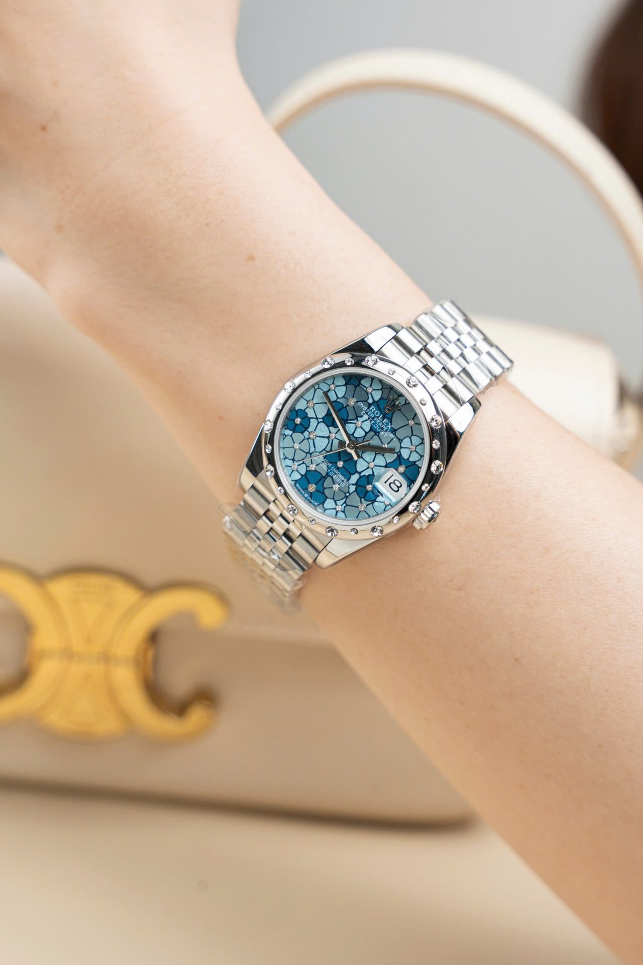 Rolex Replica Watches DateJust Lady 278344 Flower Dial 31mm - Top club