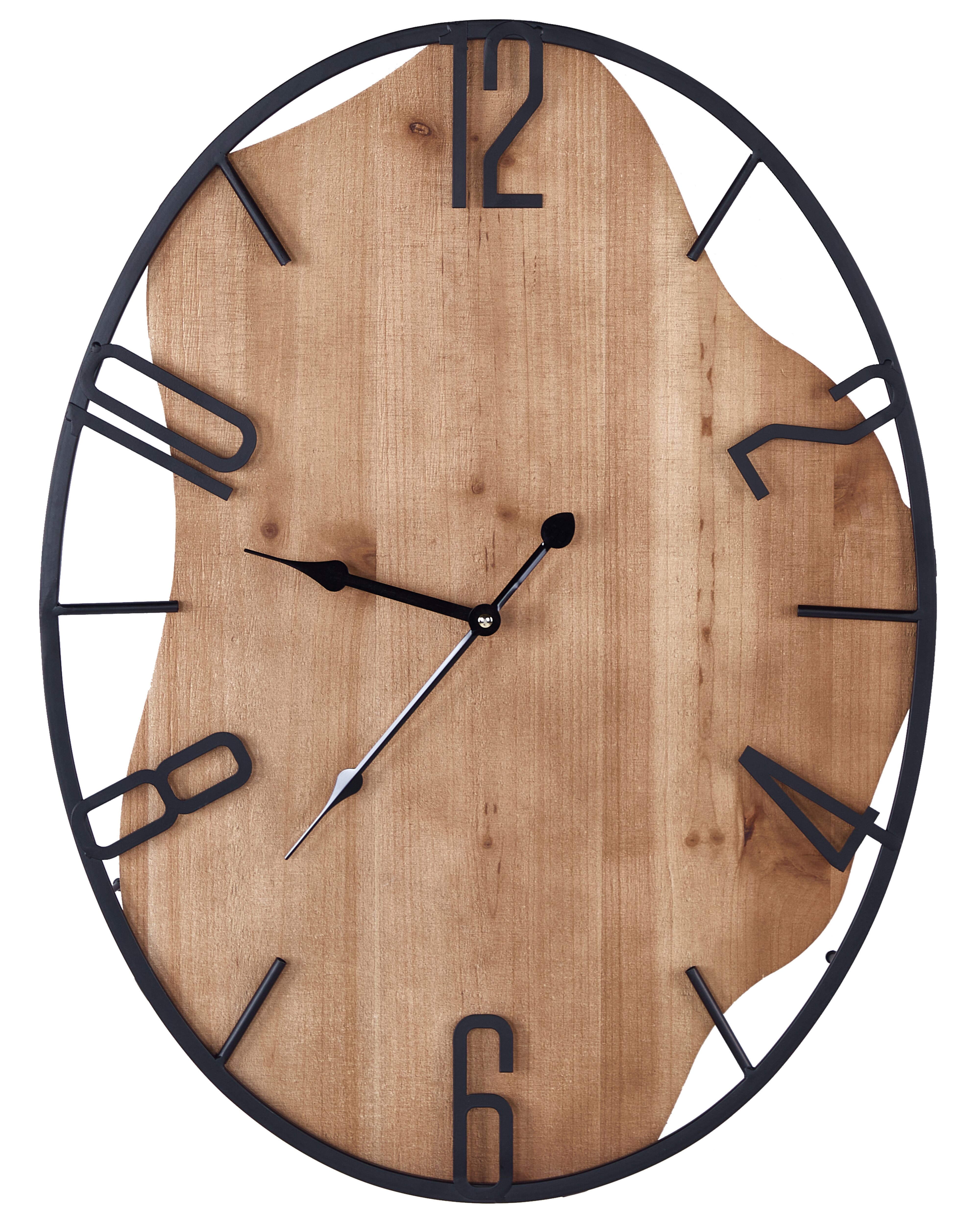 Wall Clock MEYNES 46 cm Metal Black