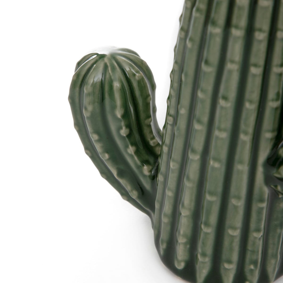 Dekoracja stojąca CACTUS kaktus ceramiczny 14x6x16 cm