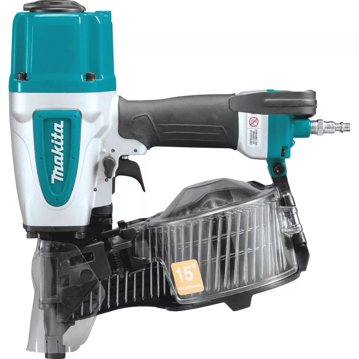 Makita 15 Degree 2-1/2 In. Coil Siding Nailer