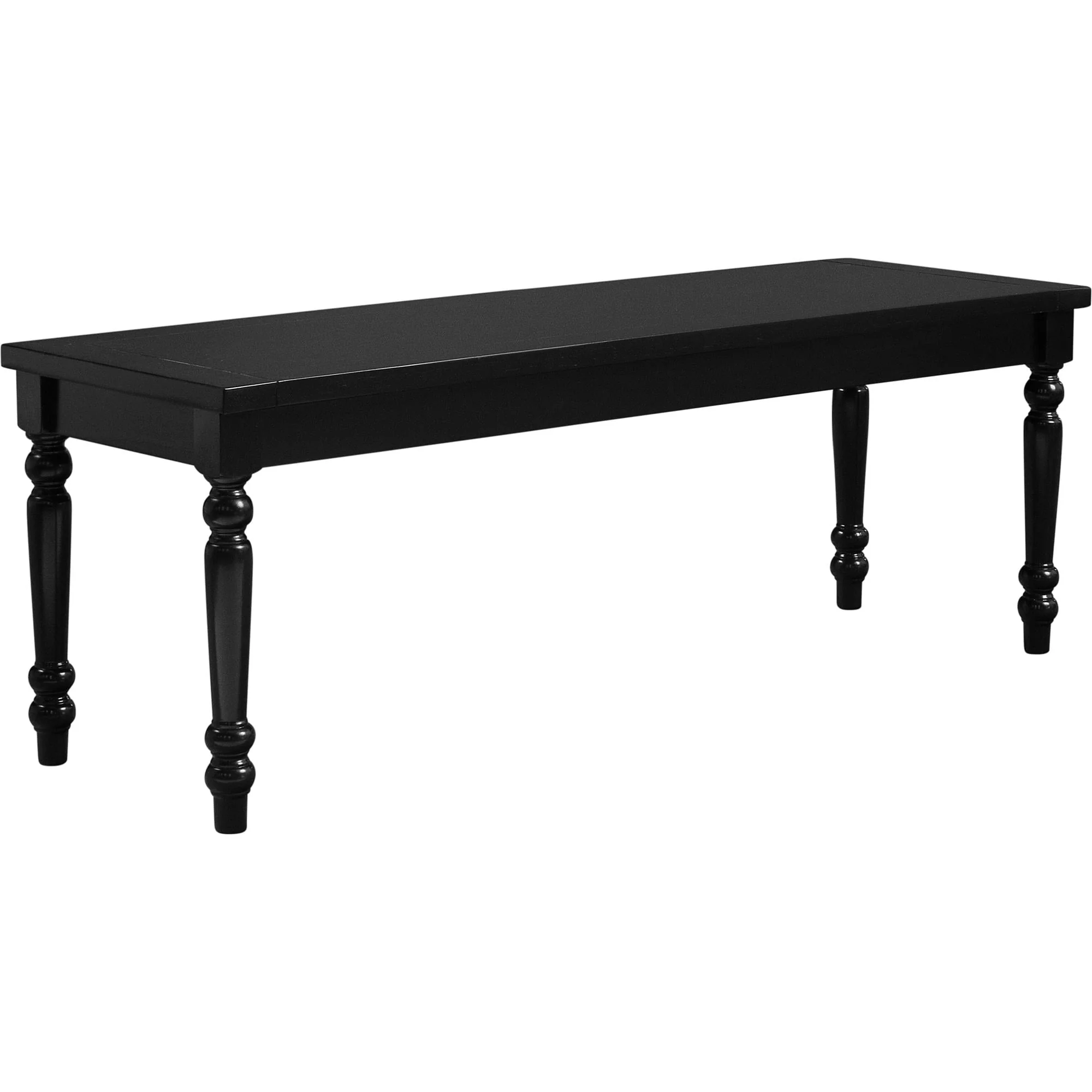 Camden Isle Philippe Dining Bench, Black