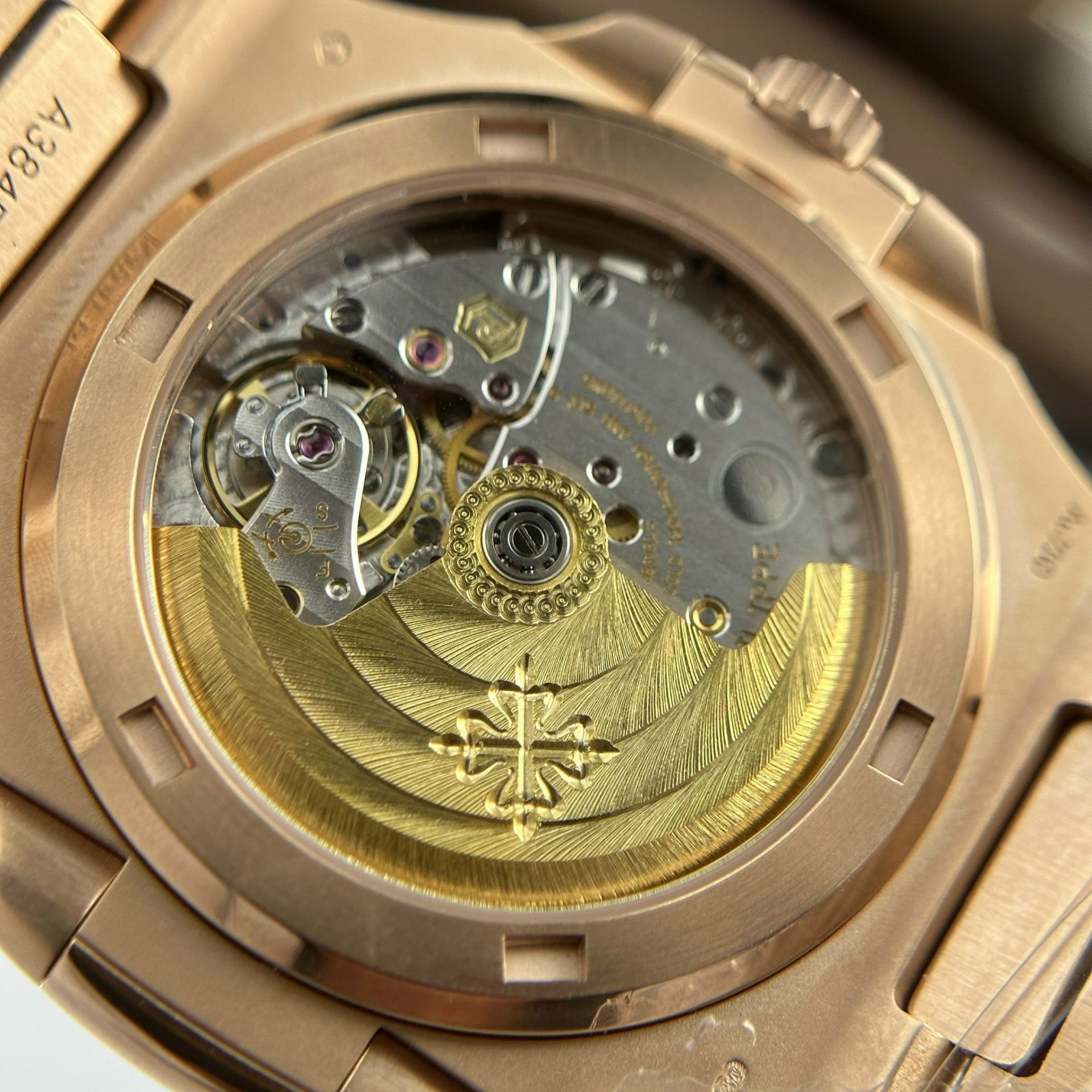 Patek Philippe Nautilus 5711 Refined Full Options Customs 18K Gold Wrapped 40mm - Top club
