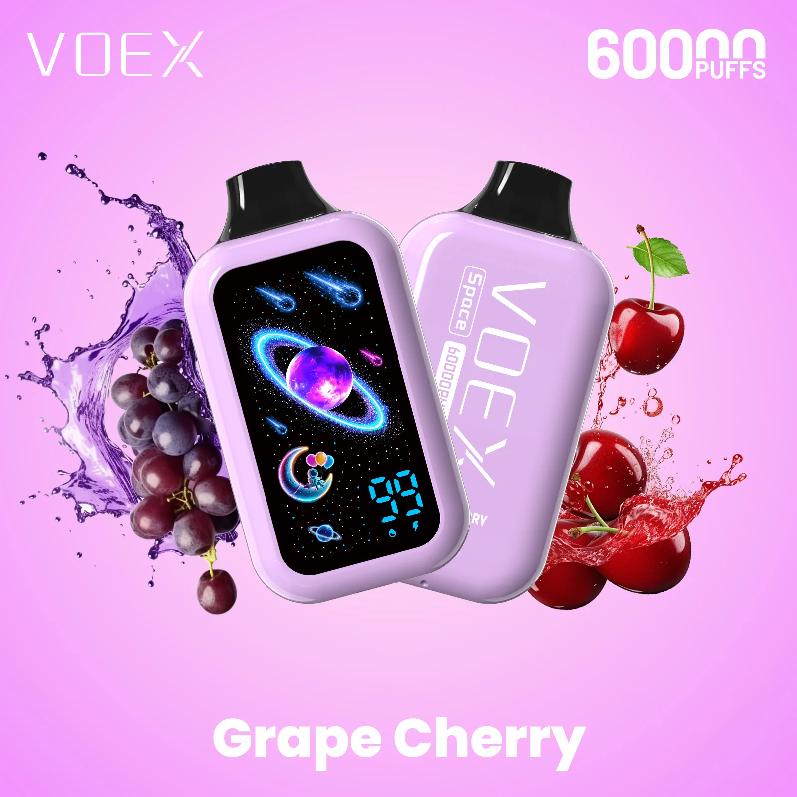 VOEX Wise/Space 60K jednorazowy e-papieros (wszystkie smaki)