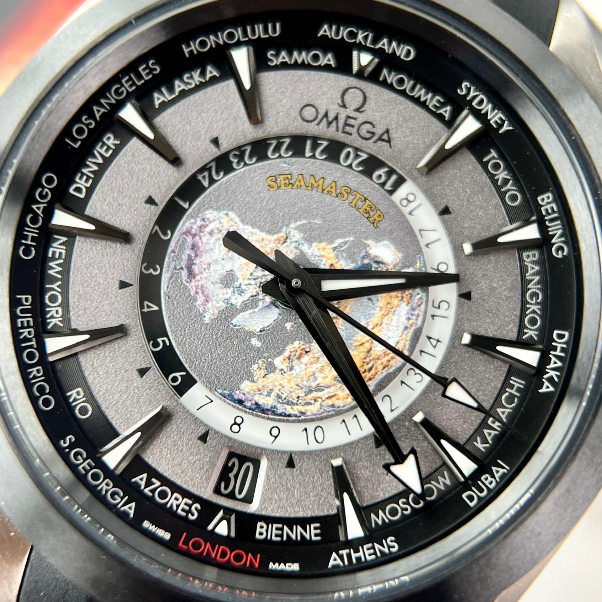 Omega Replica 1:1 Watch Seamaster Aqua Terra Worldtimer Factory VS 43mm - Top club