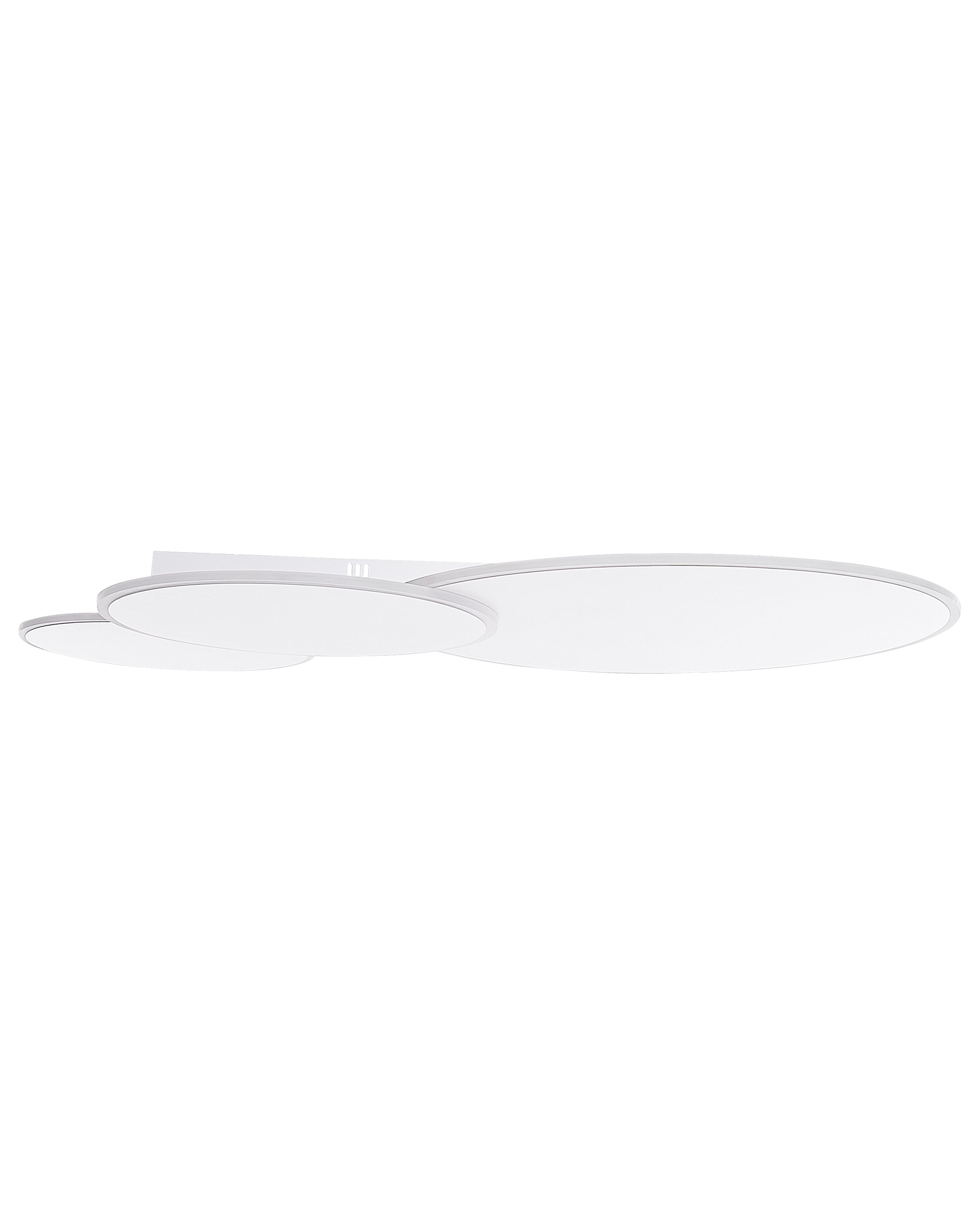 LED Ceiling Lamp GABRIK with Dimmer Metal White