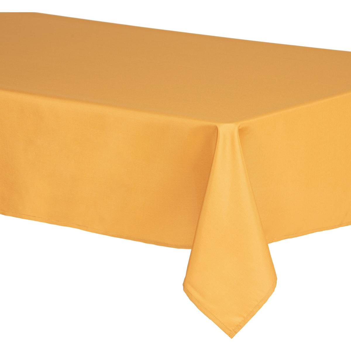 Tablecloth stain resistant Mustard yellow, 140x240 cm