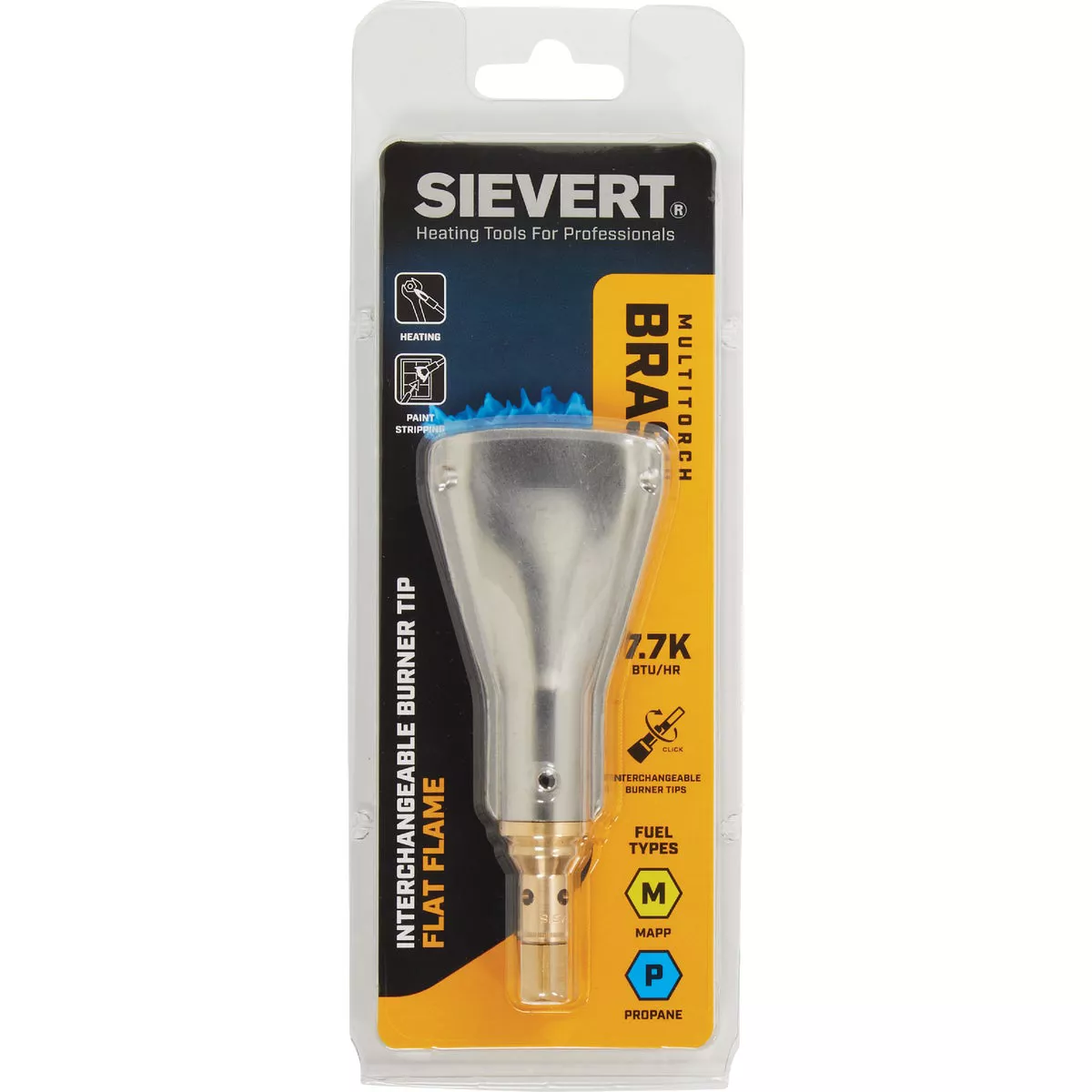 Rothenberg MultiTorch Brass Interchangeable Flat Flame Burner Tip