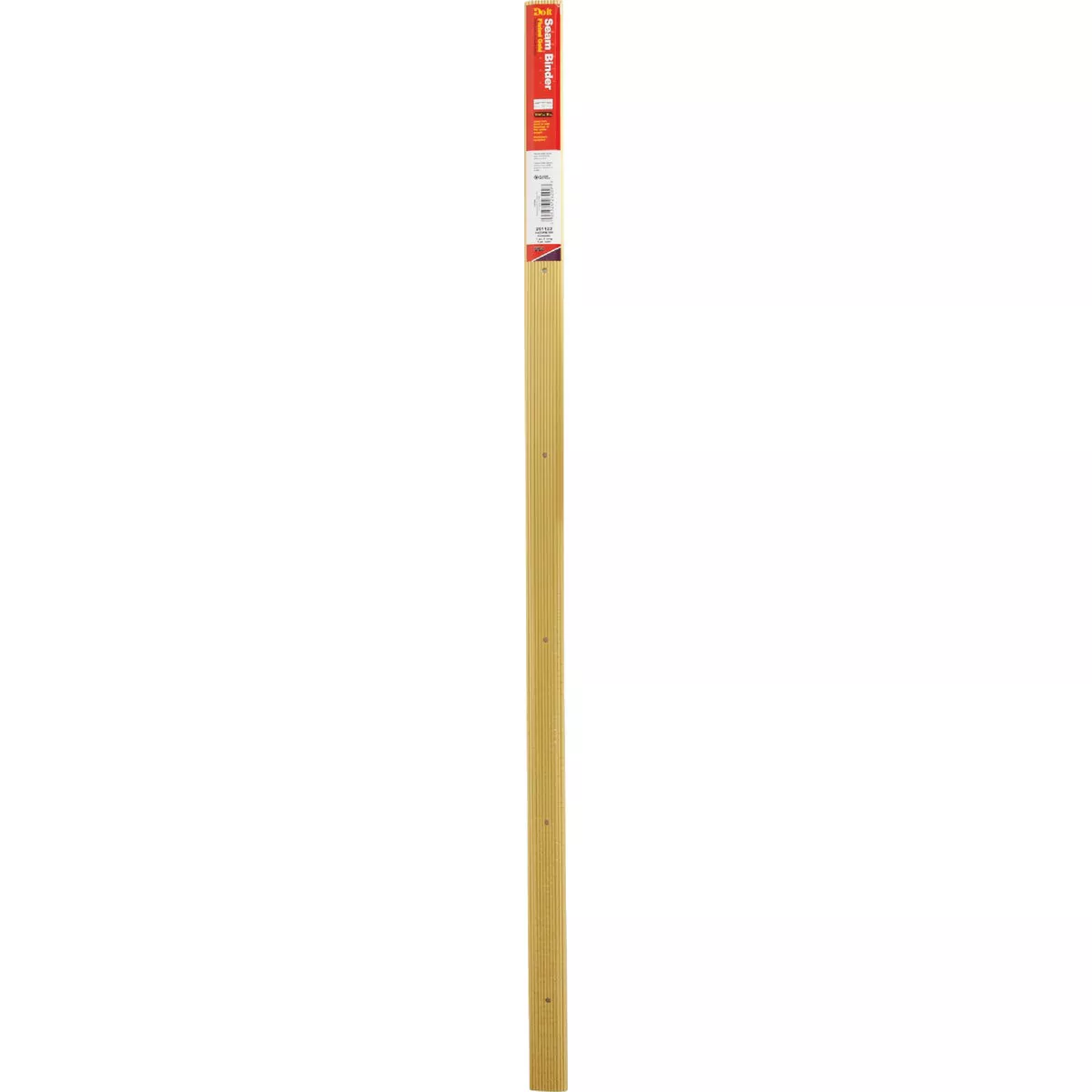 Do it Gold Satin 1-1/4 In. x 3 Ft. Aluminum Seam Binder