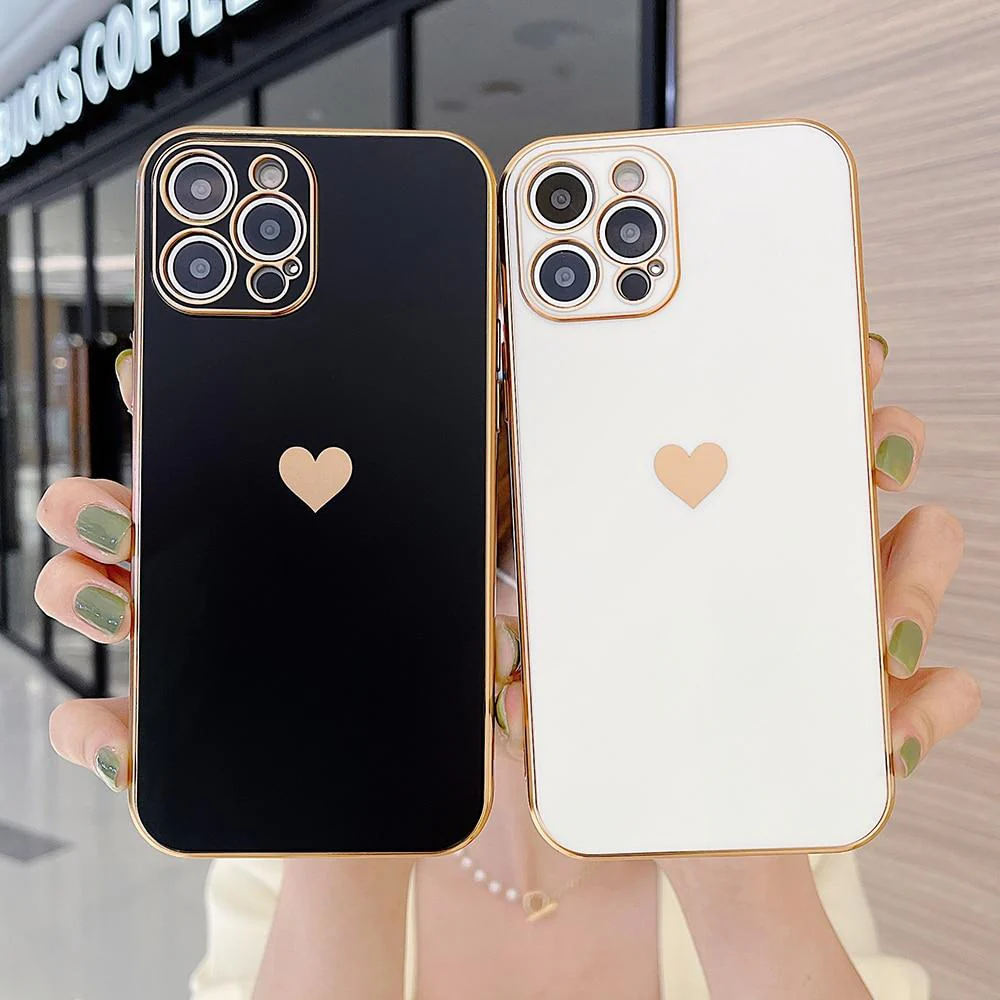 Love Heart Full Cover iPhone Case - Wholesale & Influencer