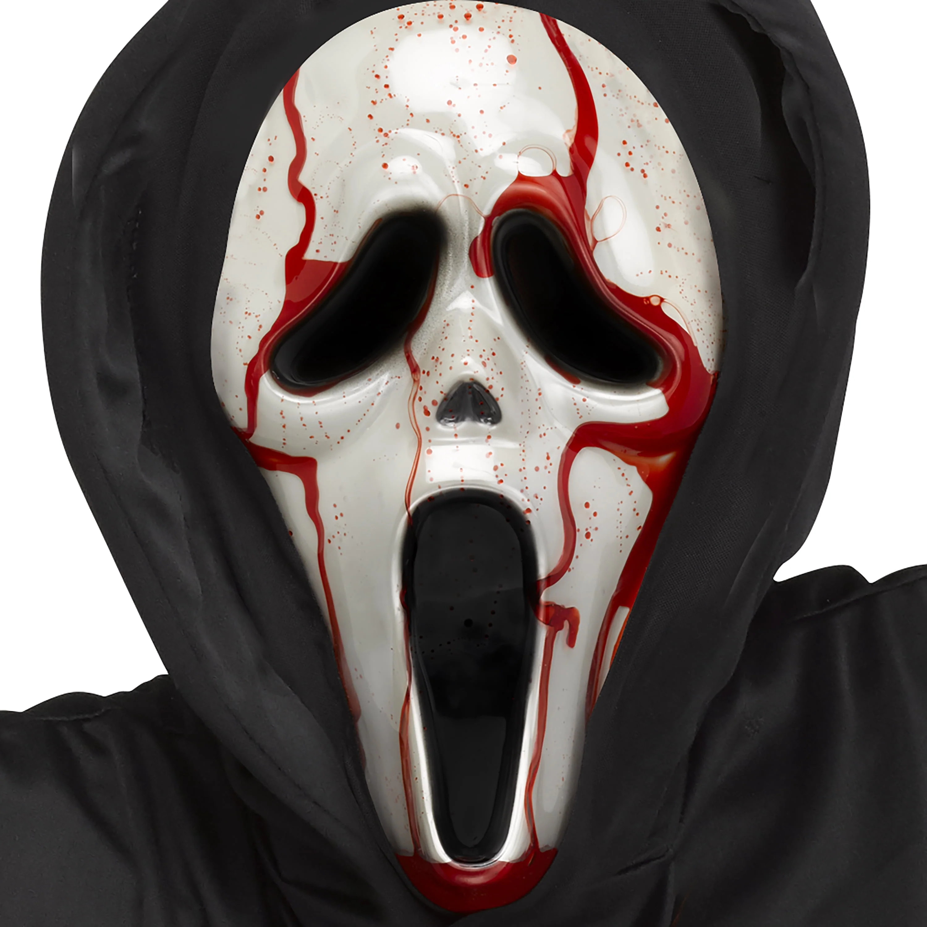 Officially Licensed Bleeding Ghost Face Halloween Costume for Children, by Fun World - Image 7 Officially Licensed Bleeding Ghost Face Halloween Costume for Children, by Fun World - Image 7