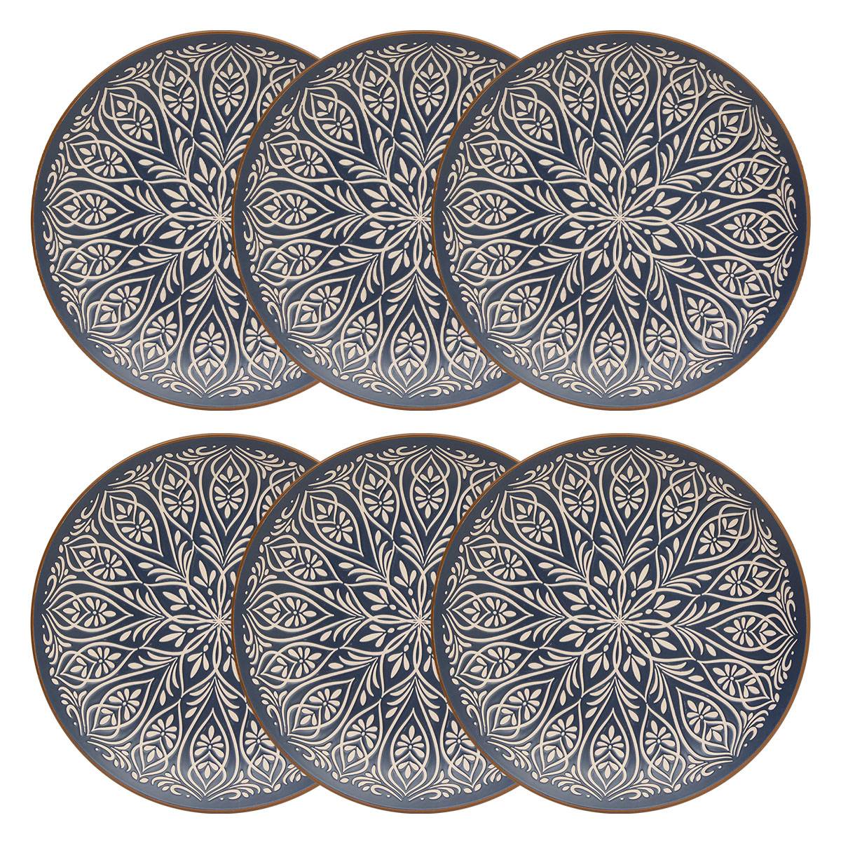Flat plate "Ines" Stoneware (ceramic), D.27 cm