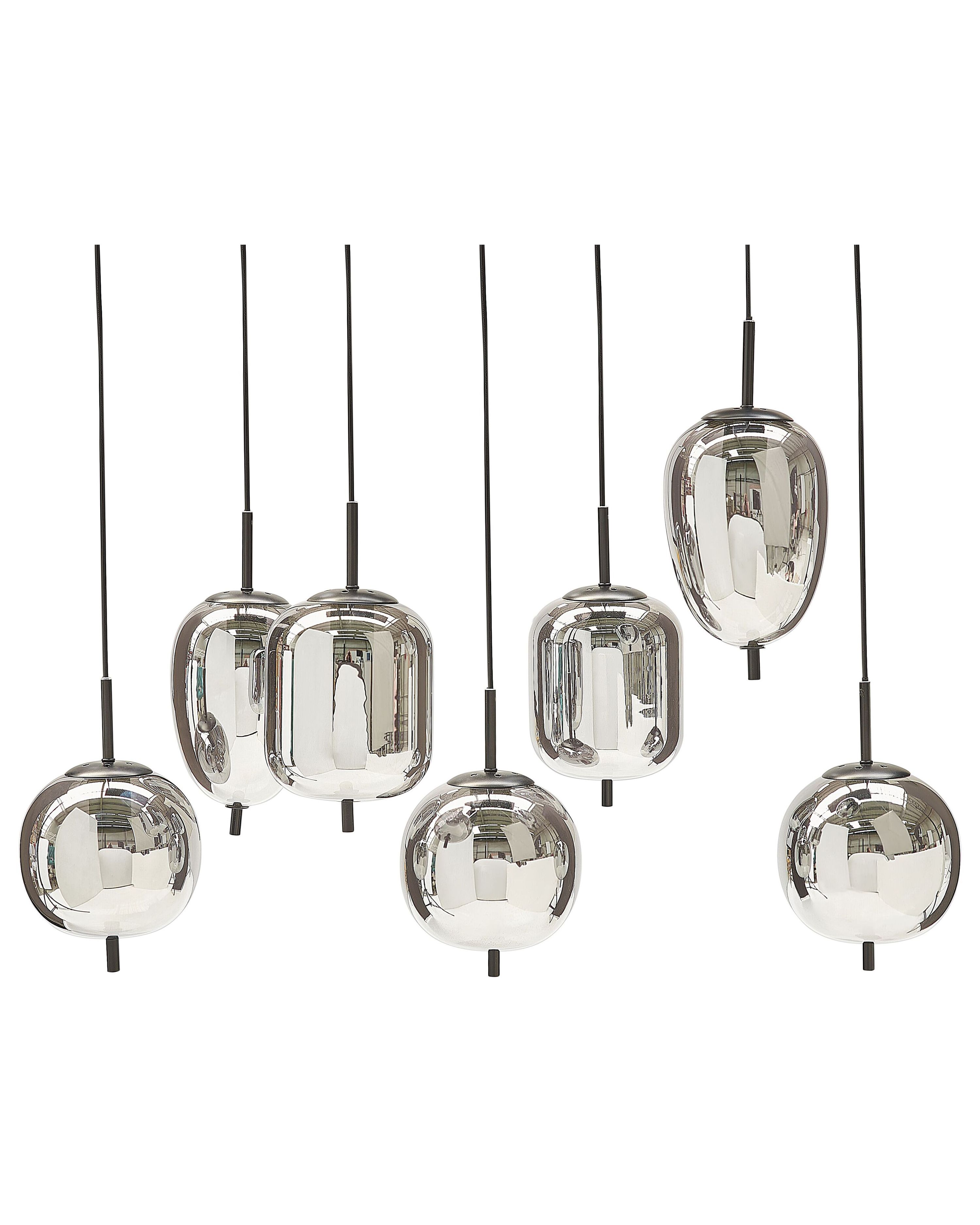 Pendant Lamp TARLO Glass Brass