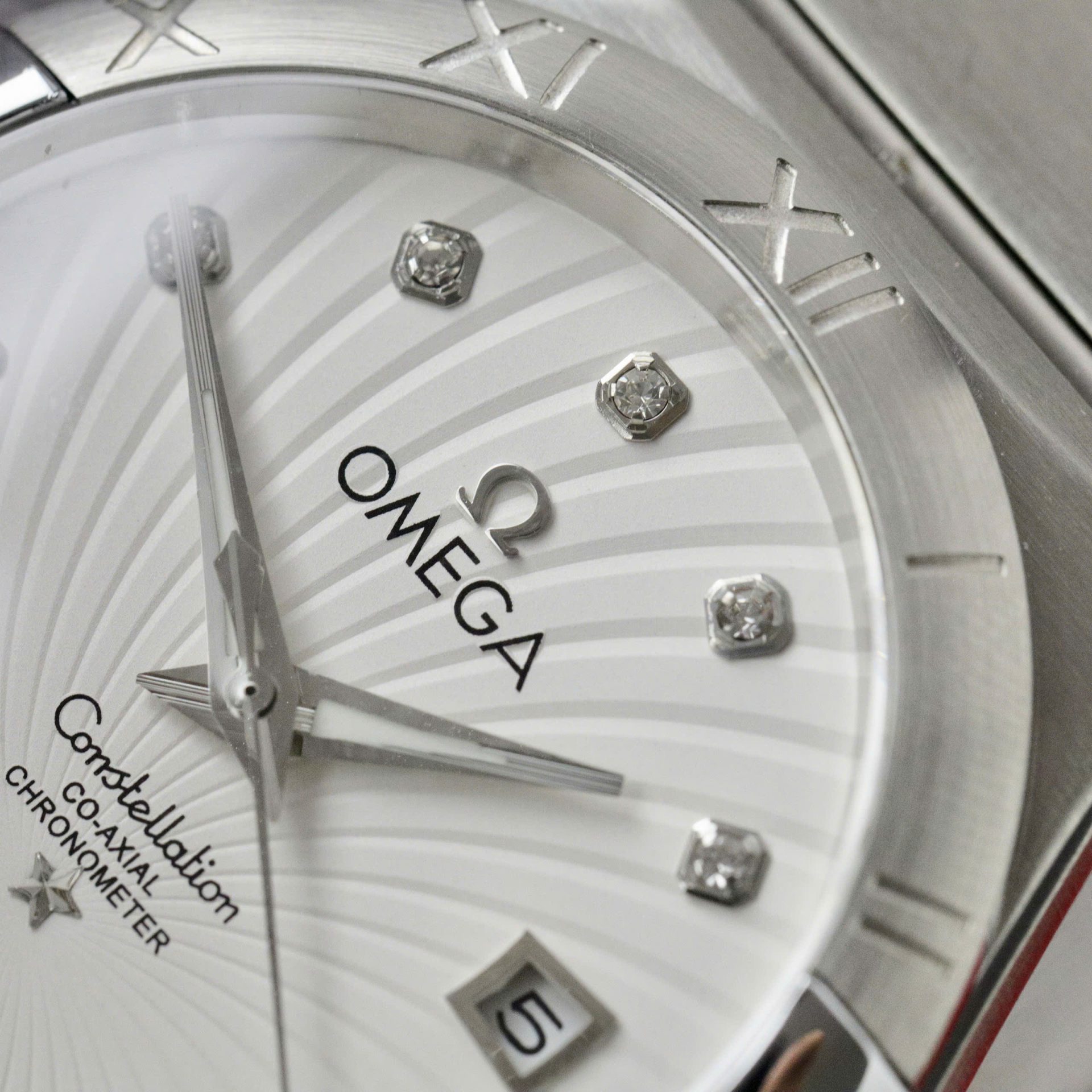 Omega Constellation Co-Axial Clone Watch White Dial 38mm - Top club