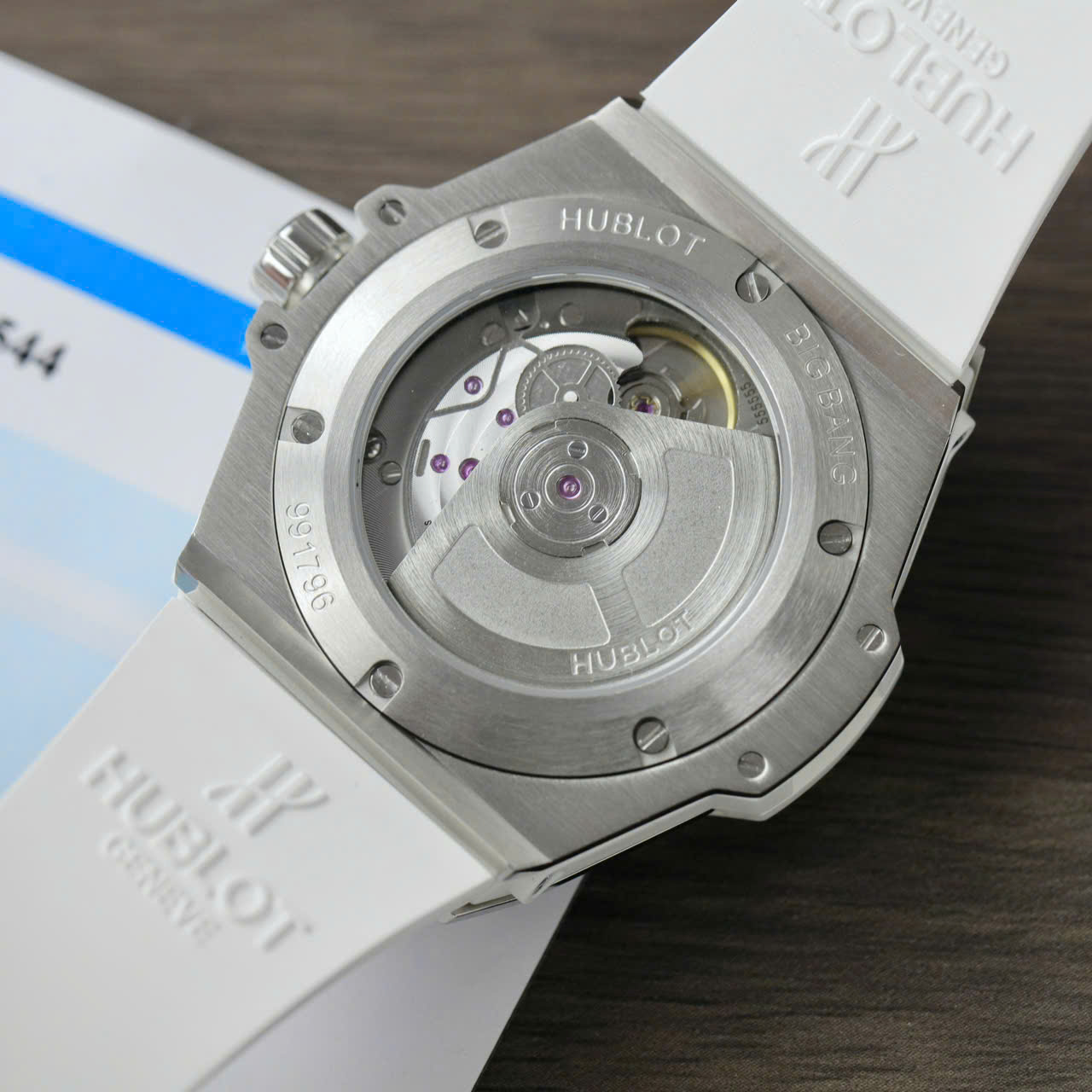 Hublot Big Bang One Click Titanium Customs Moissanite Diamonds Bezel Replica Watch 39mm - Top club