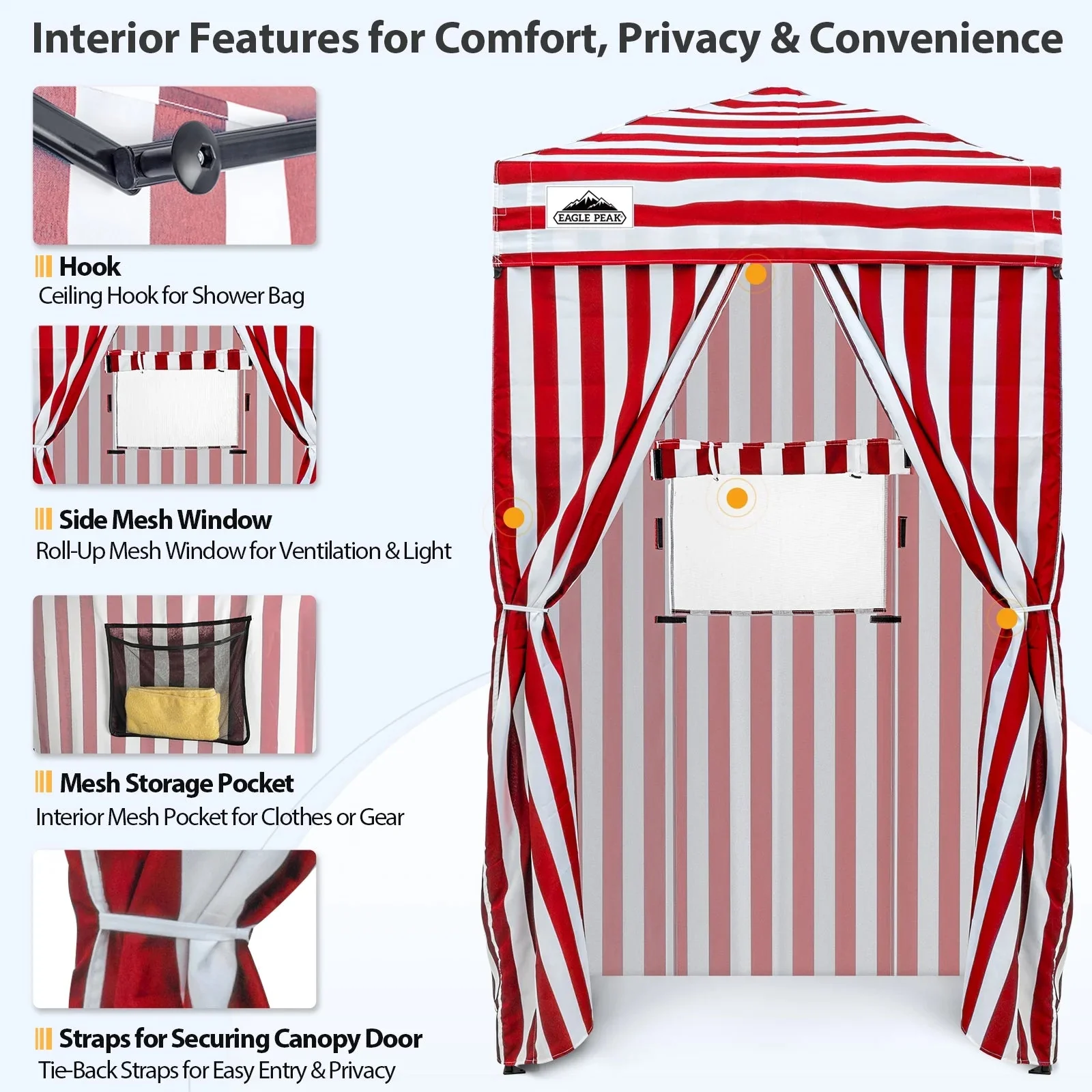 EAGLE PEAK Ultra Compact 4 ft x 4 ft Pop-Up Changing Room Canopy - Flex - Image 59 EAGLE PEAK Ultra Compact 4 ft x 4 ft Pop-Up Changing Room Canopy - Flex - Image 59