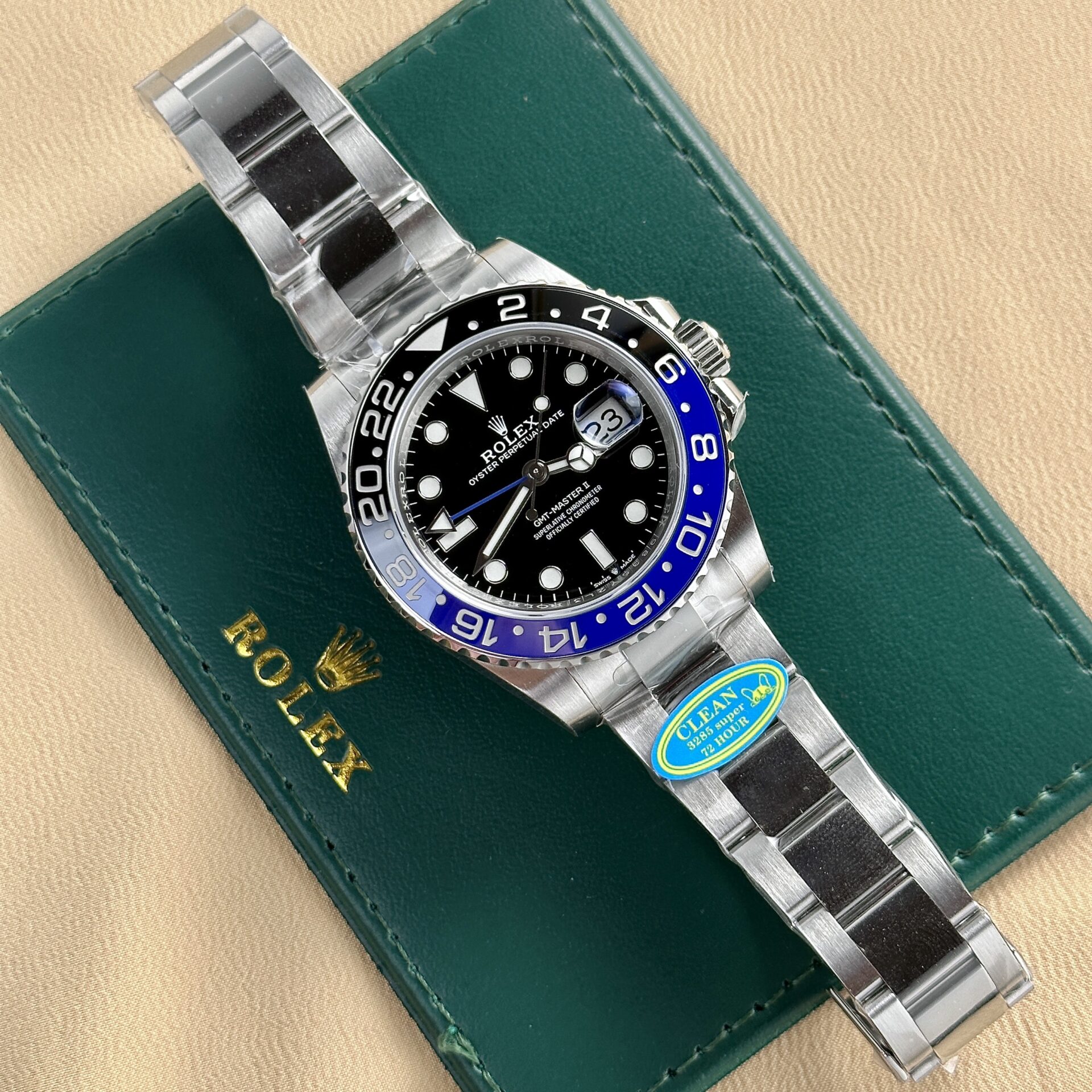 Rolex GMT-Master II 116710BLNR Batman Replica 1:1 Watch Factory Clean 40mm - Elite Watch Atelier