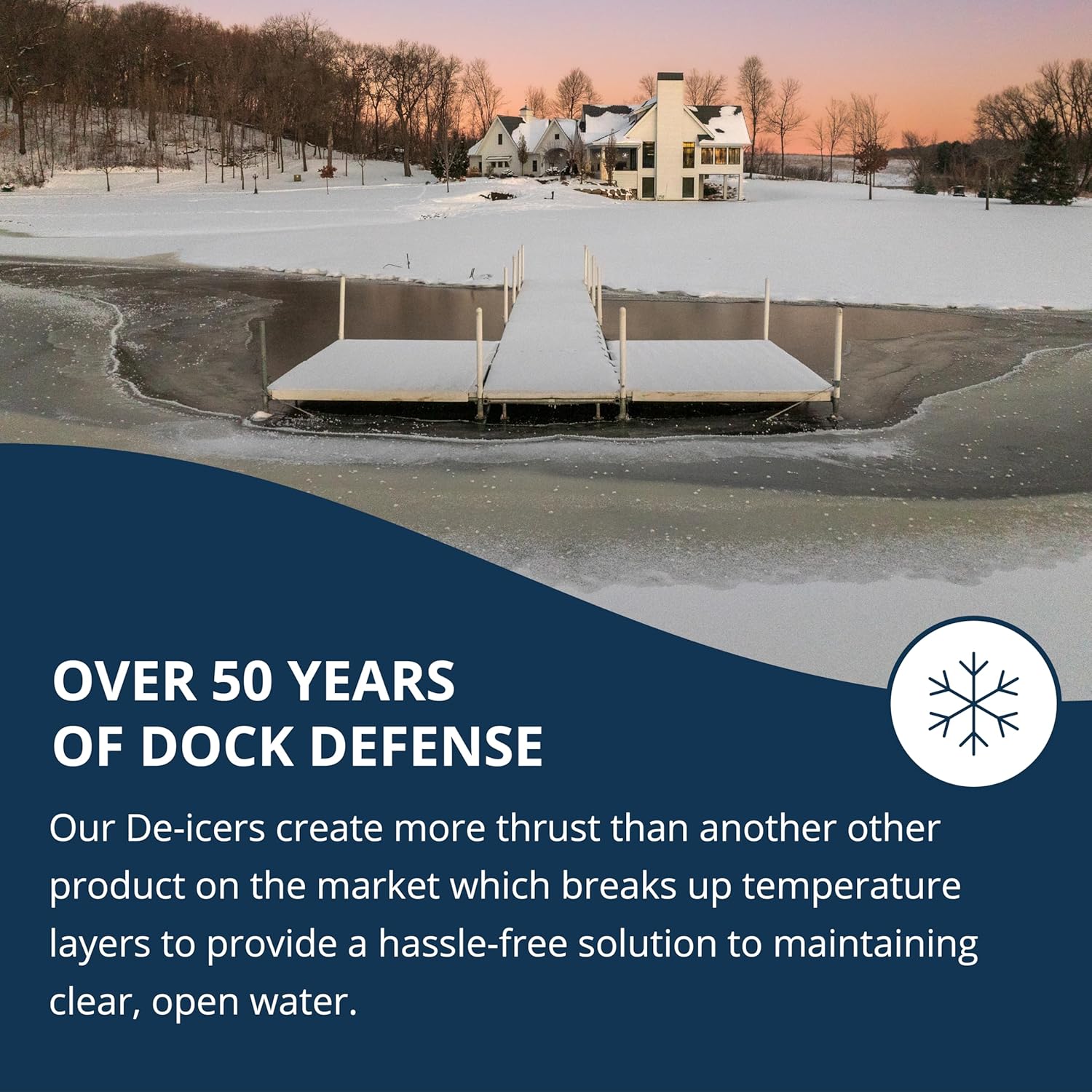 Kasco Lake And Pond De-Icer 3/4 HP 120V With 50 Ft Electric Power Cord - Image 5 Kasco Lake And Pond De-Icer 3/4 HP 120V With 50 Ft Electric Power Cord - Image 5