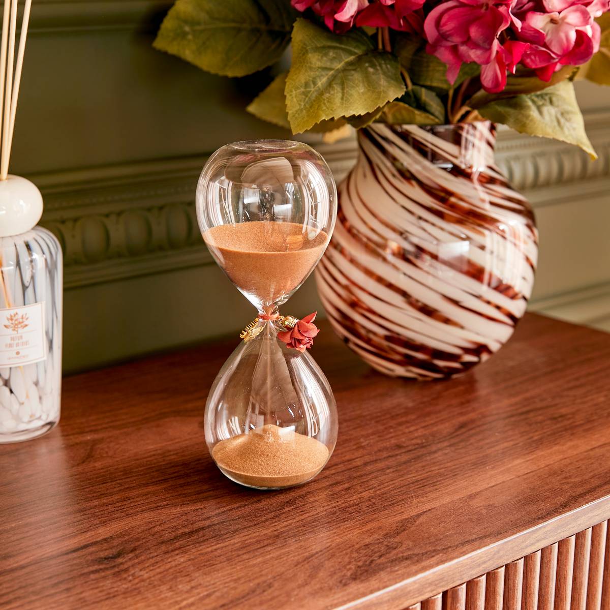 Hourglass "Belli" H.20 cm, Various colors