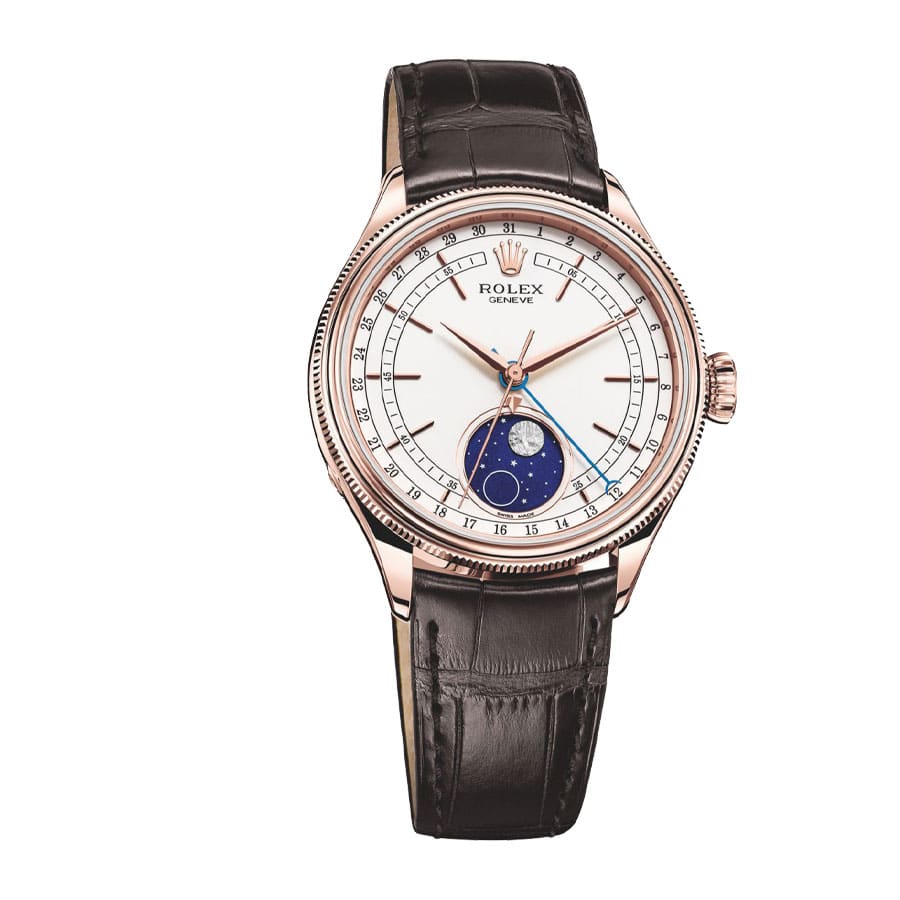 Rolex Cellini Moonphase White Dial New 50535-0002 Replica - Top club