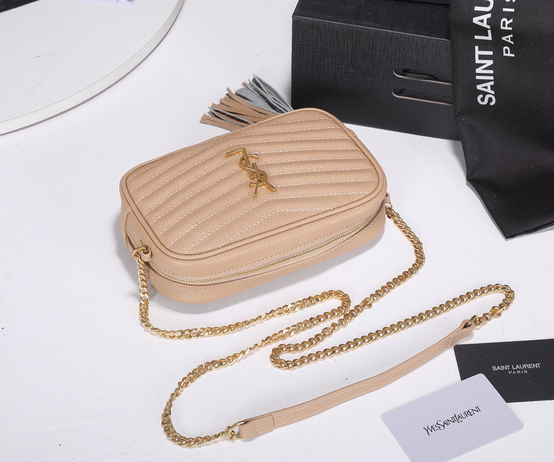 Replica Ysl Lou Mini Bag Gold Hardware1:1High-quality replica