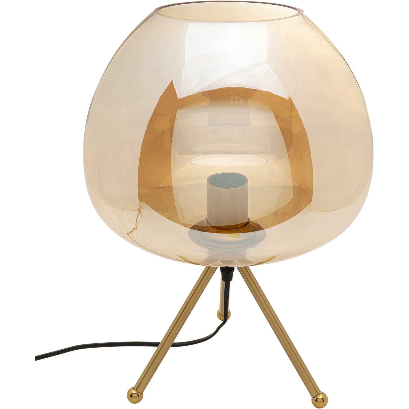 Tafellamp Sphere amber Kare Design