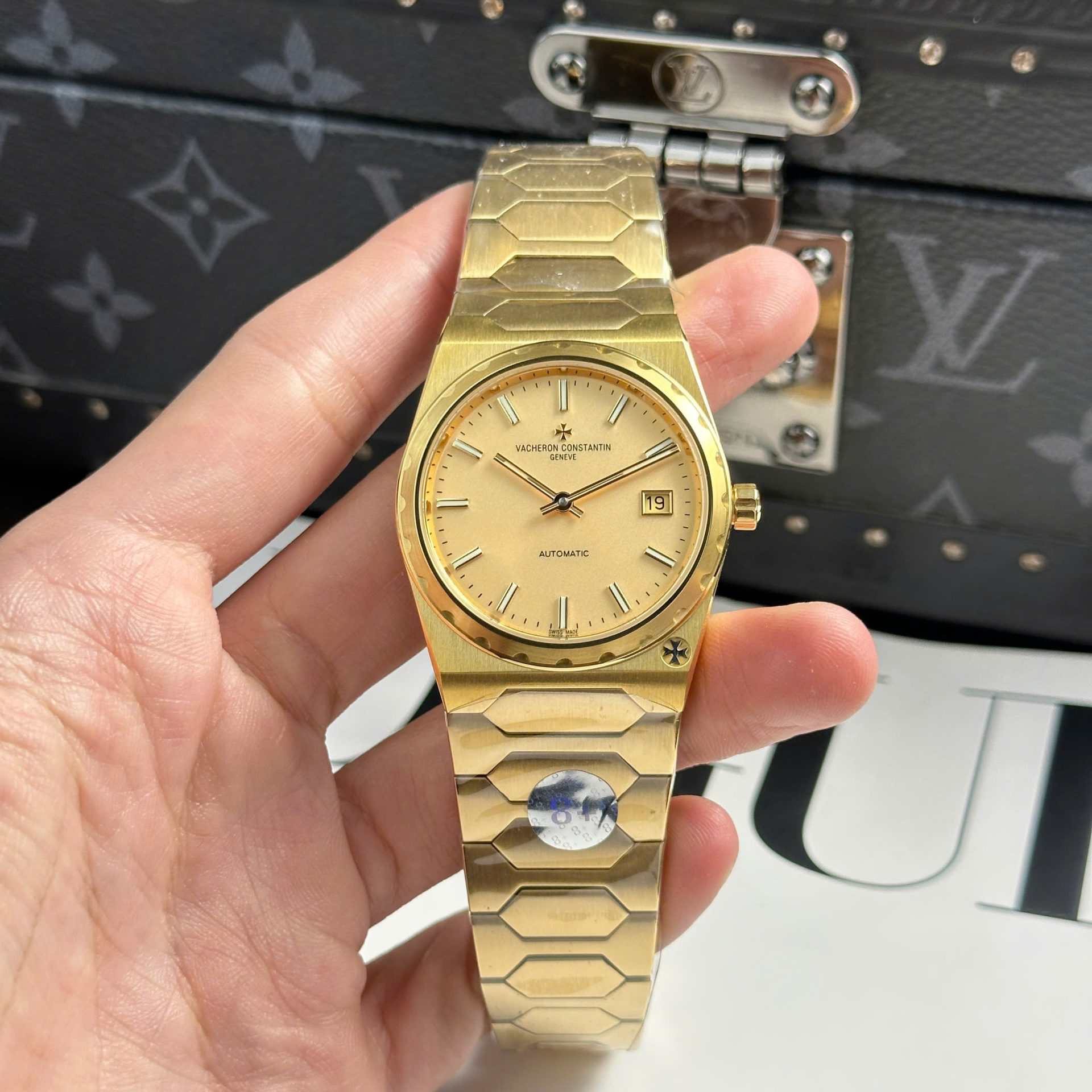 Vacheron Constantin Historiques 222 Copies Watches Dial Yellow 8F Factory 37mm - Top club