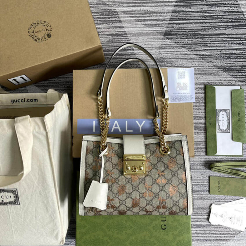 Replica Gucci Padlock Small Berry Tote Bag 4981561:1High-quality replica