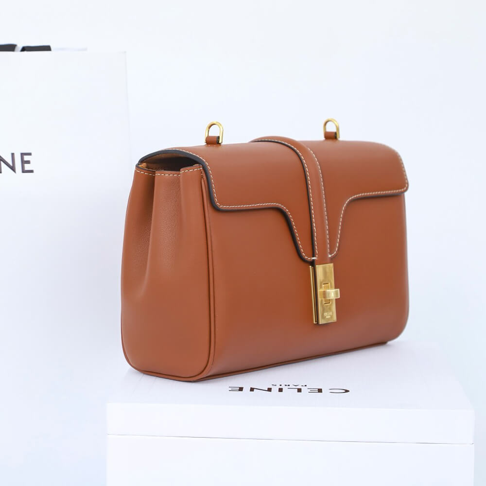 Celine Teen 16 Soft Bag in Supple Calfskin1:1High-quality replica