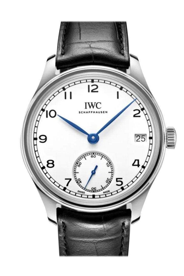 IWC Portuguese Hand Wind White Dial Men's Watch IW510212(1:1 replica) - Top club