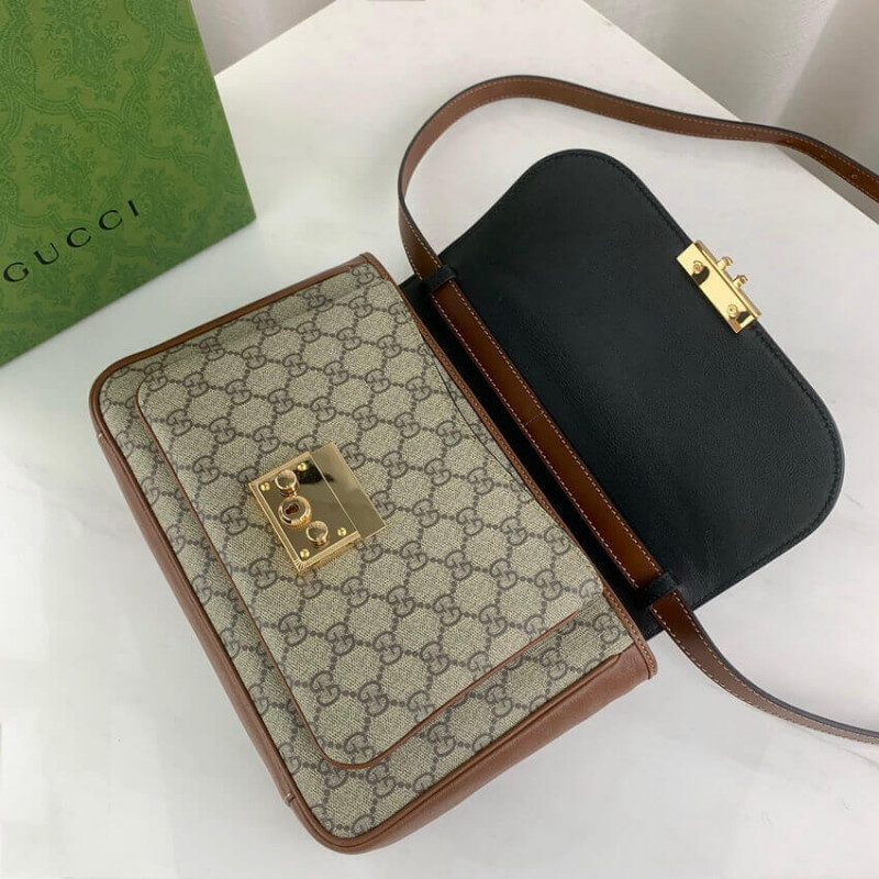 Replica Gucci Padlock Small Shoulder Bag In Gg Supreme Canvas 6445271:1High-quality replica