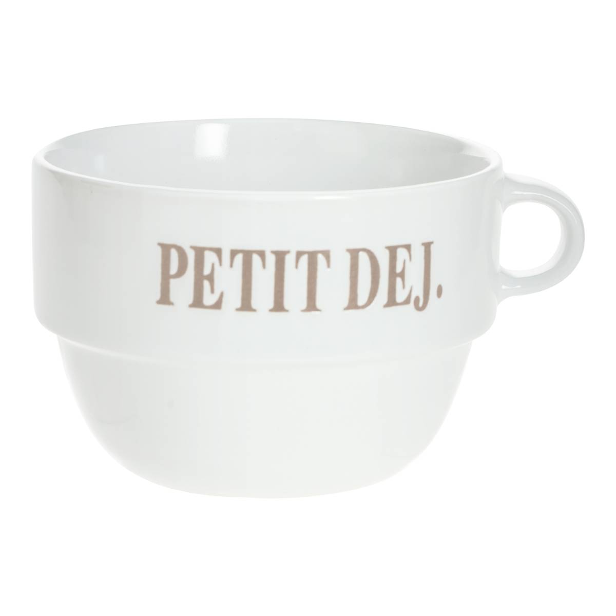 Breakfast mug "Colorama" 630 ml, Warm White