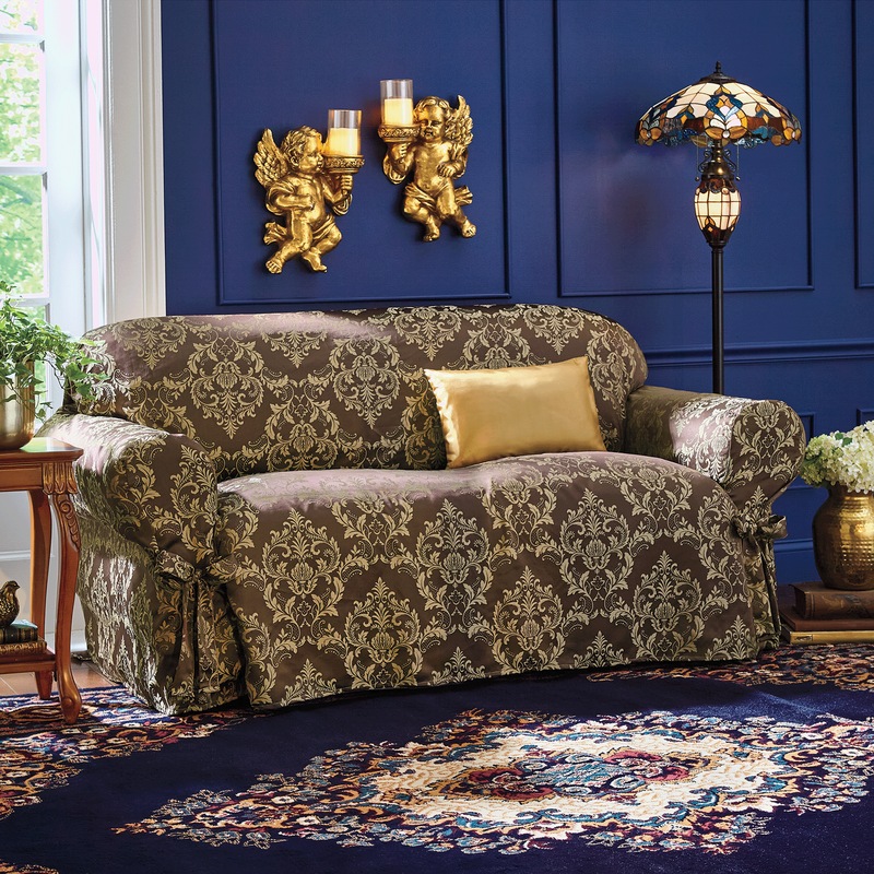 Alice Slipcovers and Window Set - MIDNIGHT VELVET CATALOG