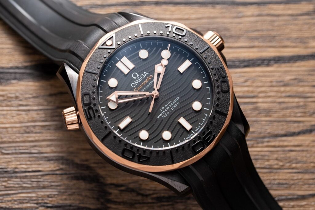 Omega Replica Watch Seamaster Black Dial Rubber Strap VS Factory 42mm - Top club