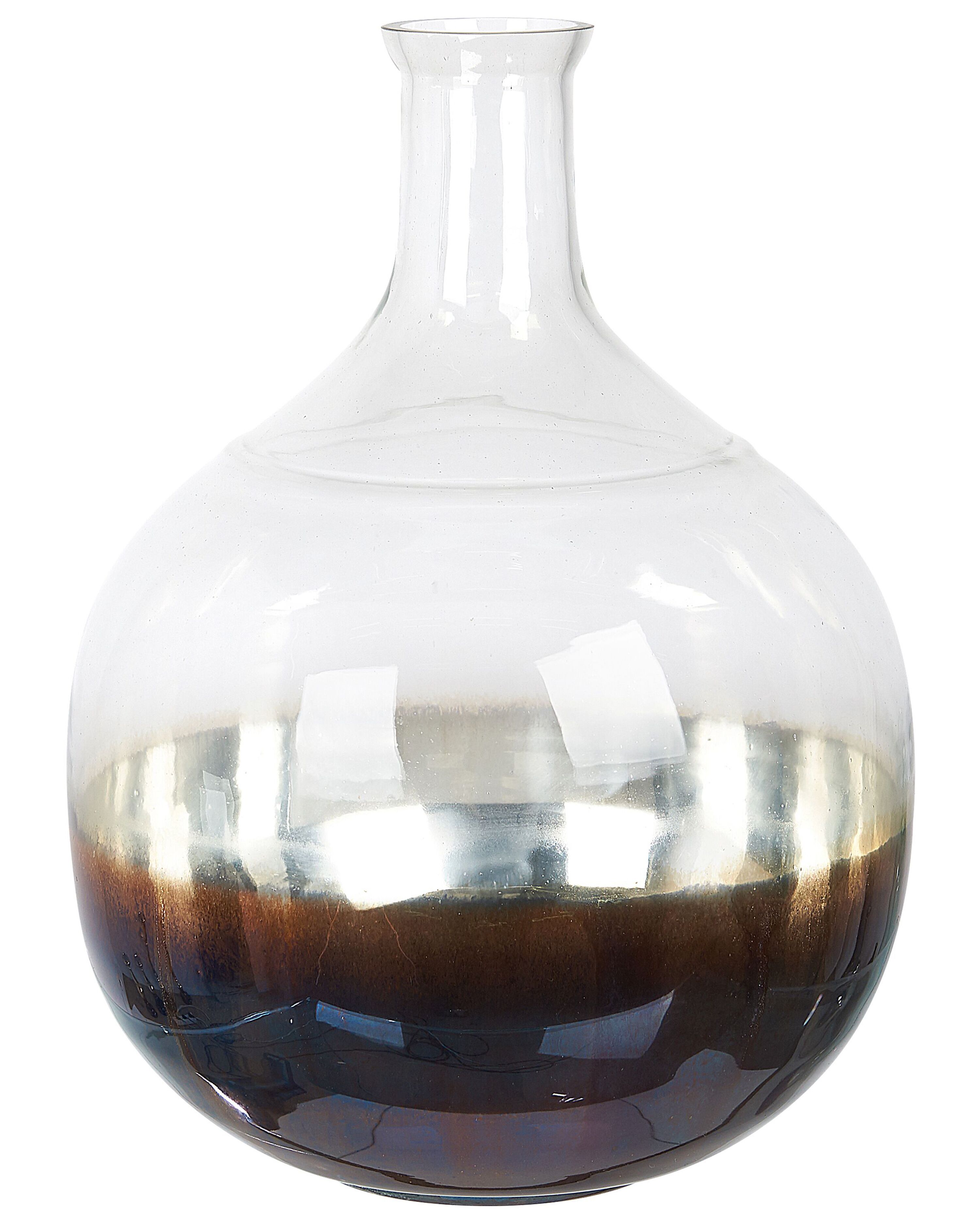 Flower Vase RAZALA Glass 40 cm Multicolour