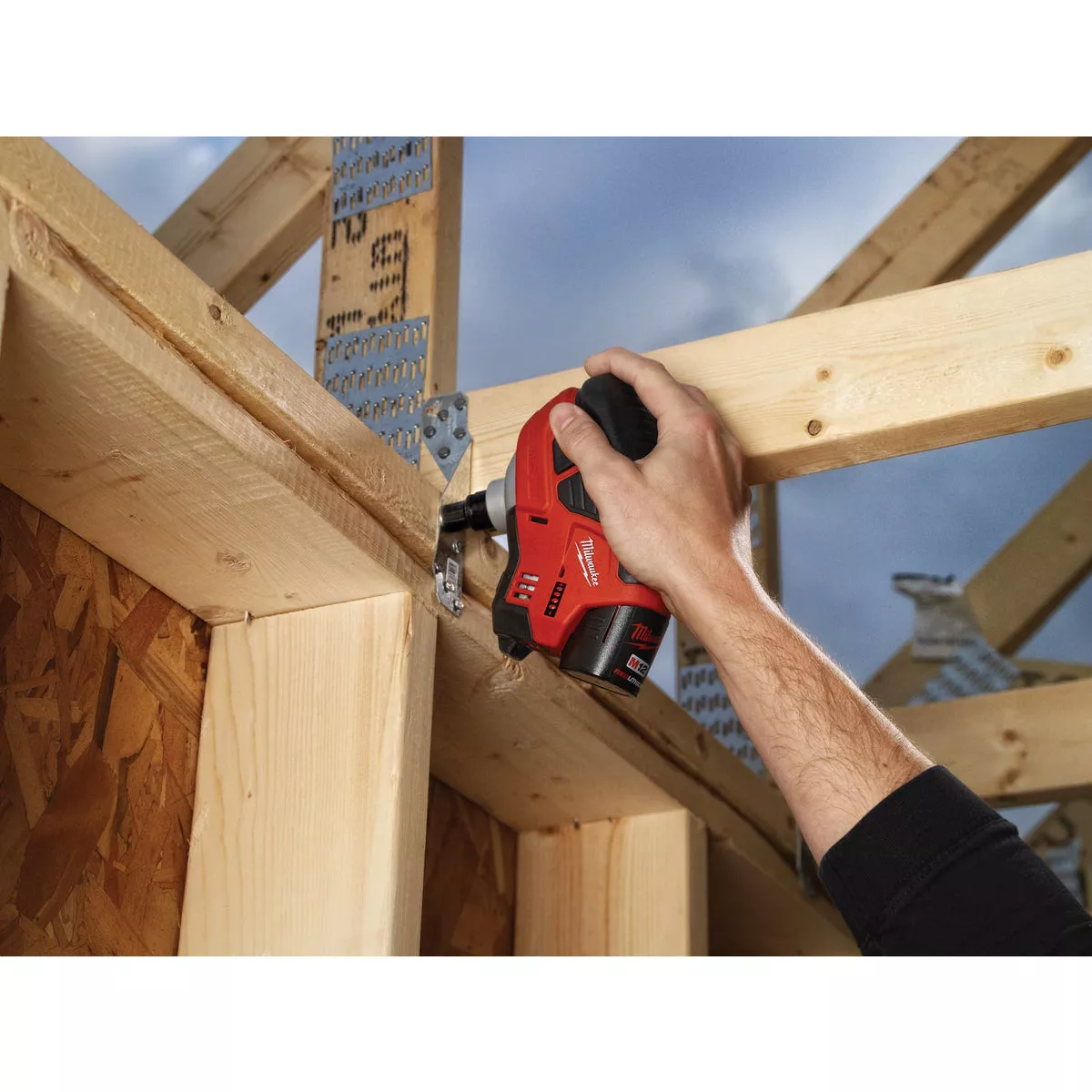 Milwaukee M12 Cordless Palm Nailer (Tool Only)
