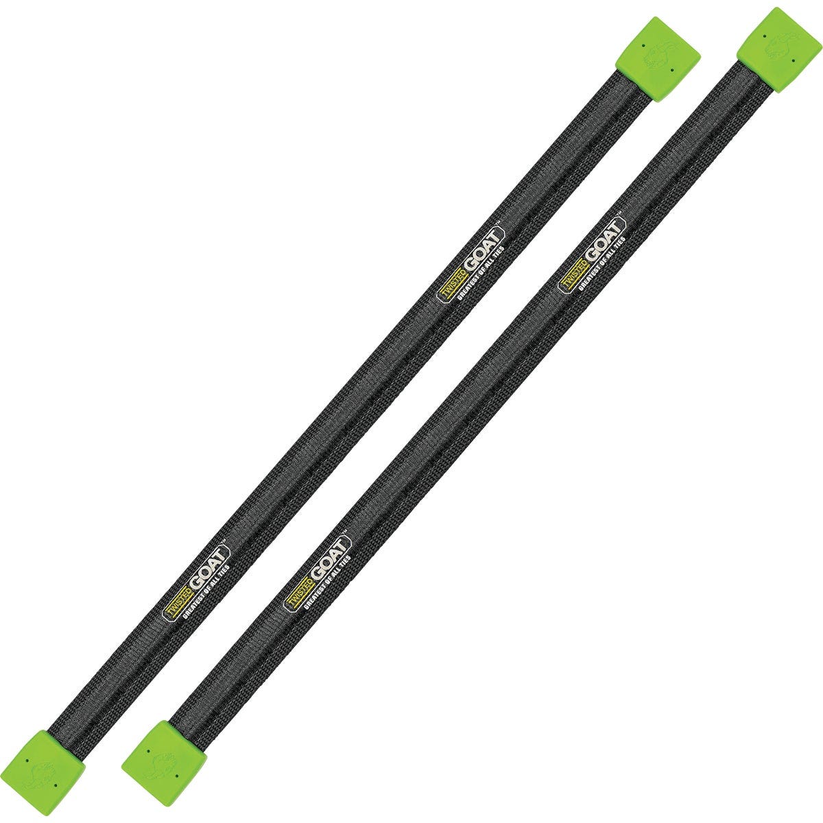 Twisted GOAT 1.5 Ft. Green Industrial Ties (2-Pack)