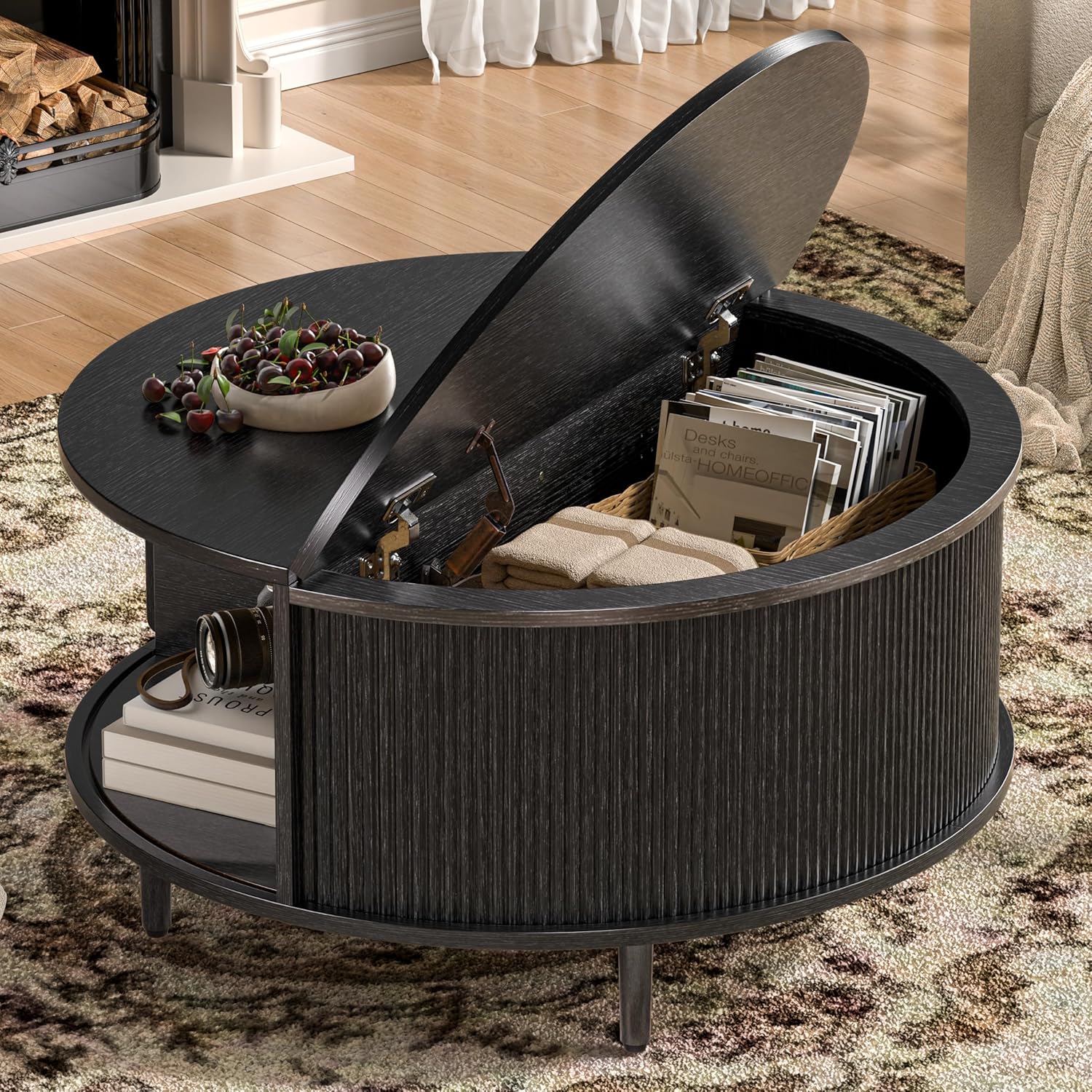 Round Coffee Table, 31.5