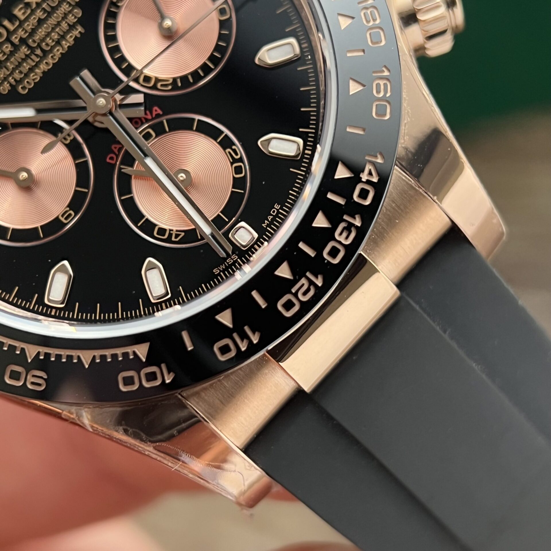 Rolex Cosmograph Daytona 116515LN Replica Watch Dial Black BT Factory 40mm - Top club