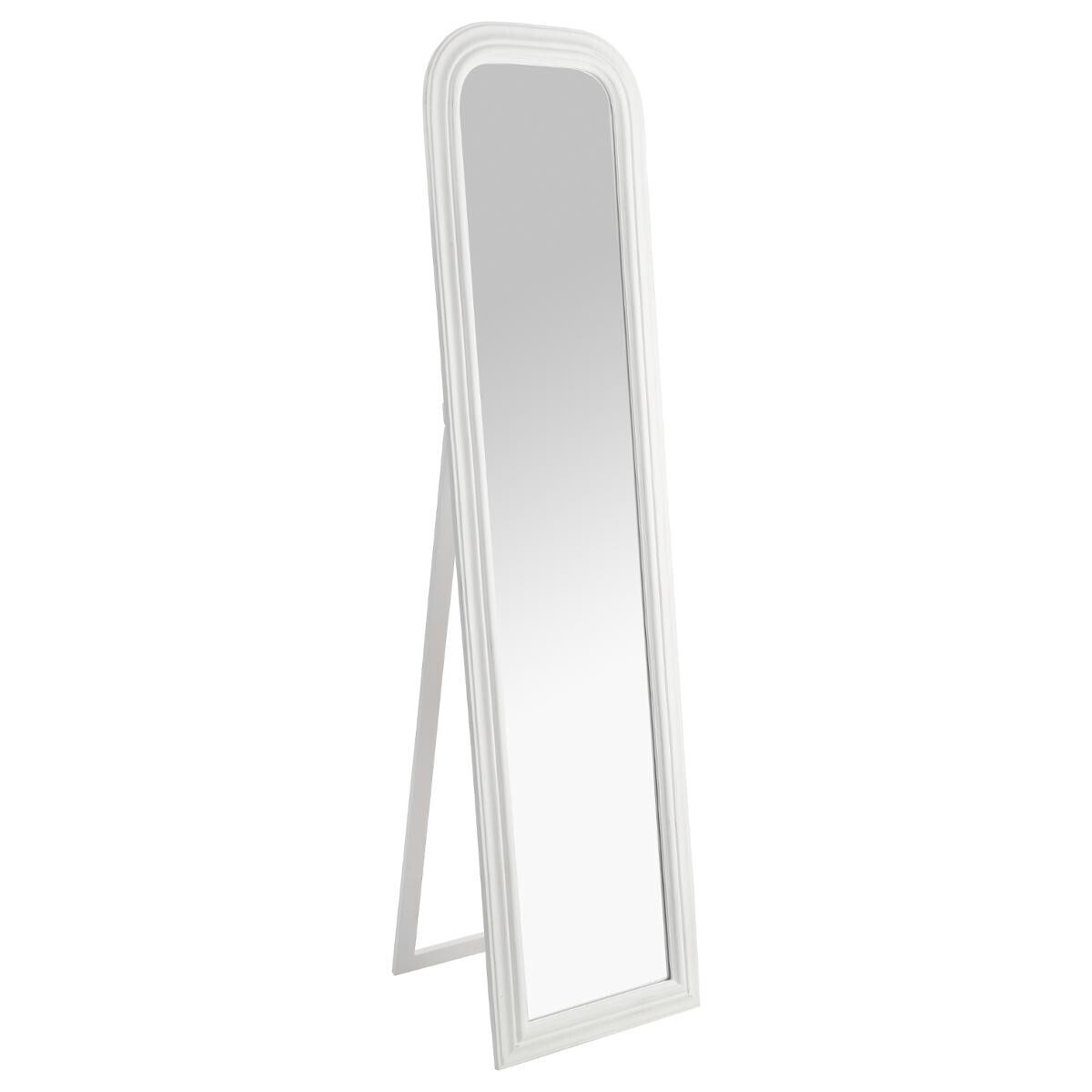 Mirror "Adele" White, H.160 cm