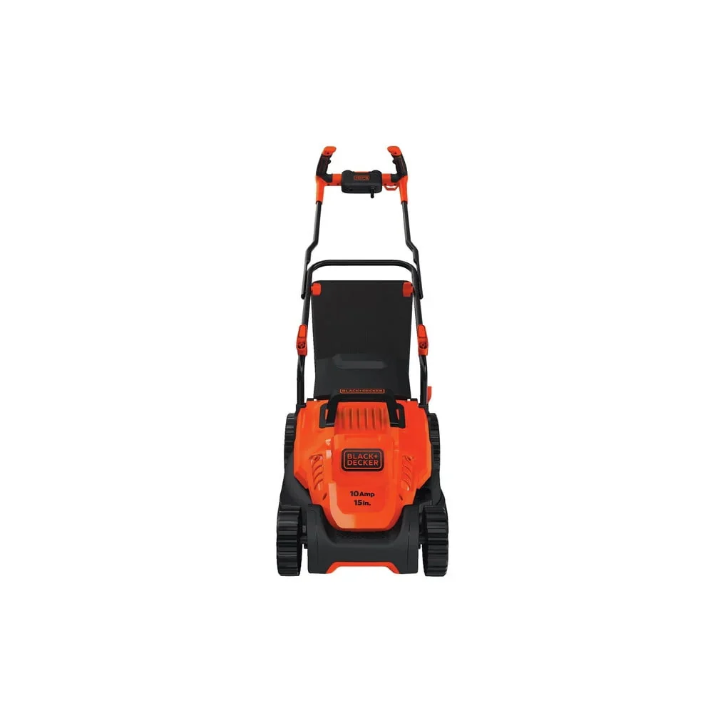 BLACK+DECKER 10 Amp 15 in Corded Electric Lawn Mower - BEMW472BH - Image 2 BLACK+DECKER 10 Amp 15 in Corded Electric Lawn Mower - BEMW472BH - Image 2