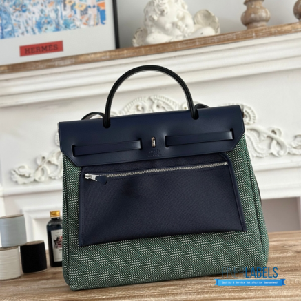 Hermès Herbag Zip 31 Bag | 31x25x10 cm | Luxury Canvas & Leather Shoulder Bag for Women | Spacious Everyday Hermès Tote1:1High-quality replica