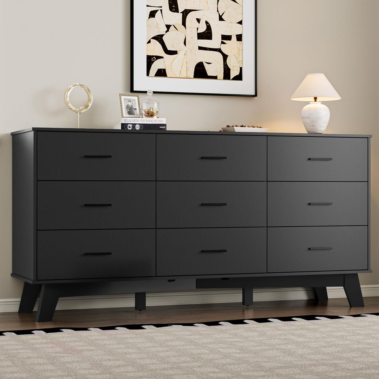 Dresser for Bedroom with 9-Drawer, 59