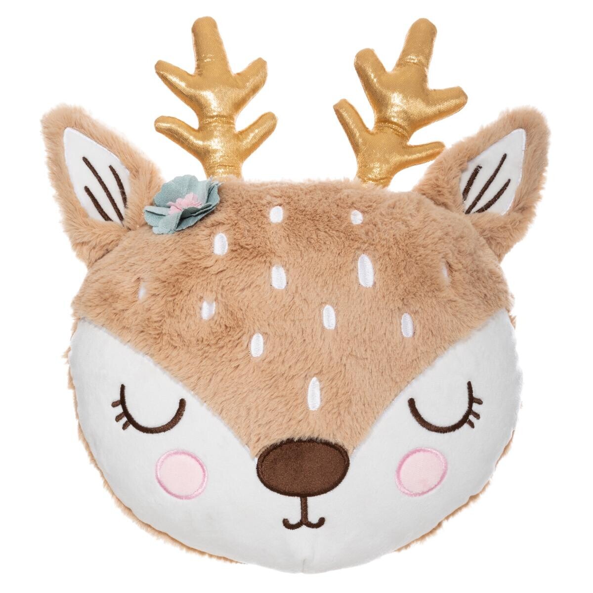 Kids cushion "Biche" Brown, 31x38 cm