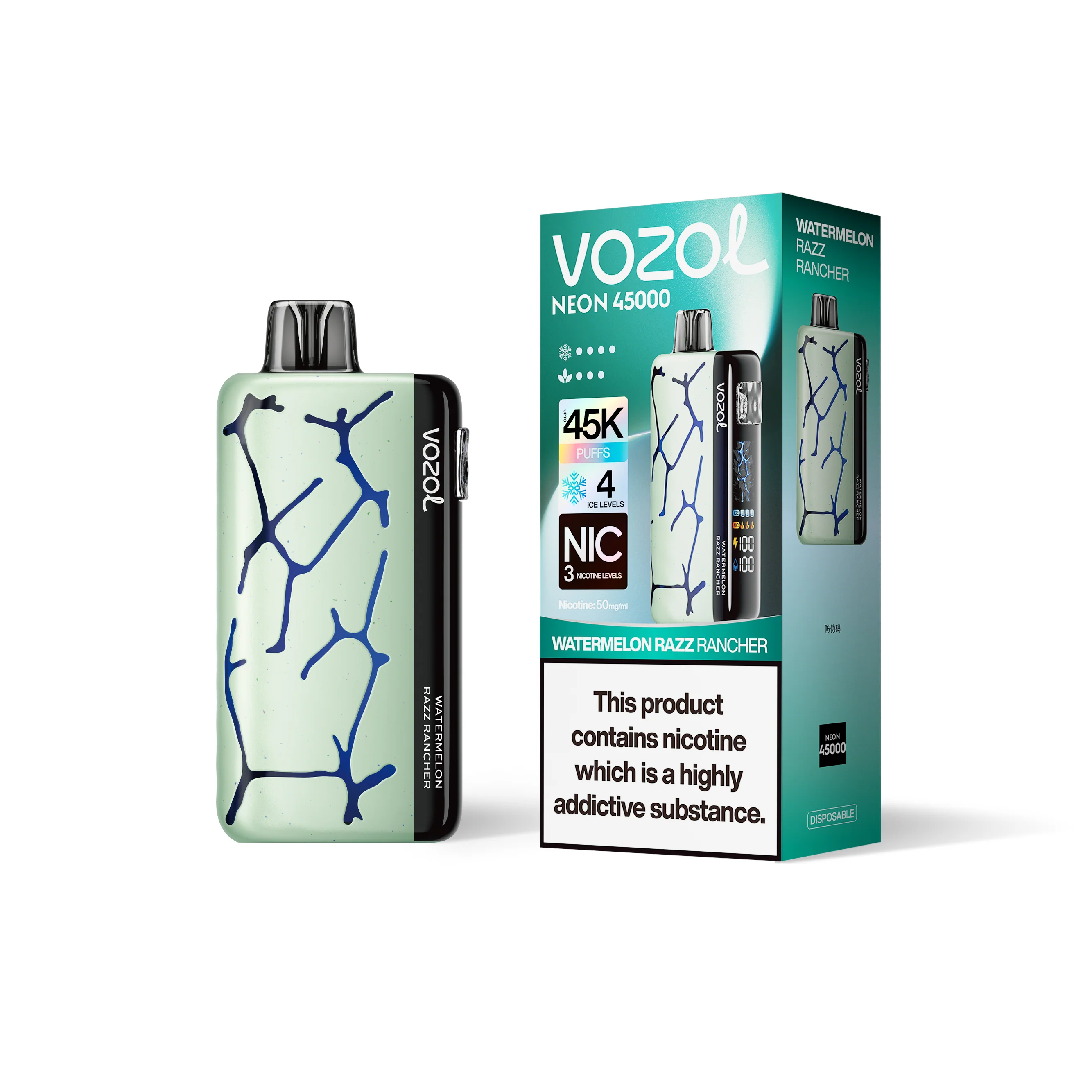 VOZOL NEON 45K vape usa e getta (tutti i gusti)