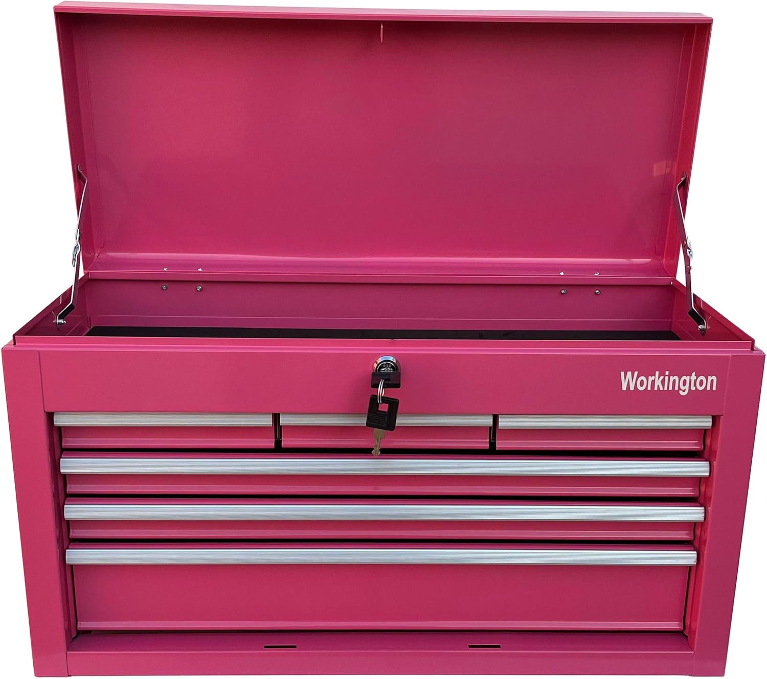 Workington Portable Metal Tool Chest with 6 Drawers, 24