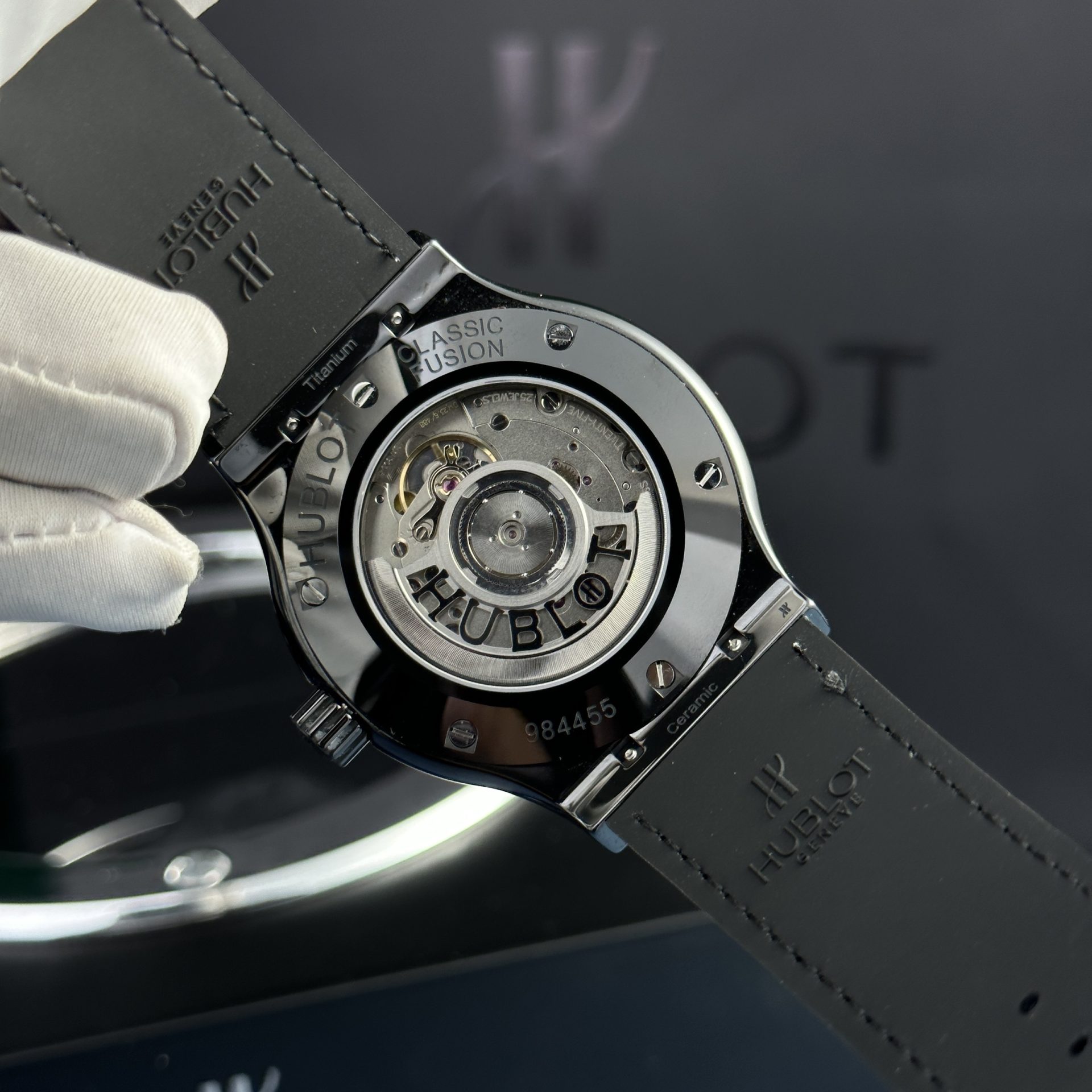 Hublot Replica 1:1 Watch Refine SW300 Movement Black Ceramic Bezel JJZ Factory 42mm - Top club