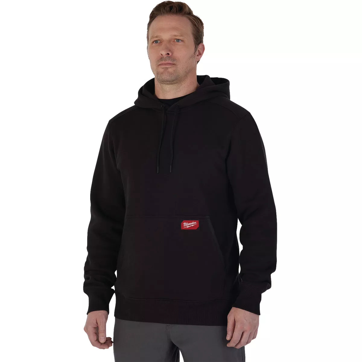 Milwaukee FREEFLEX XL Black Midweight Pullover Hooded Sweatshirt