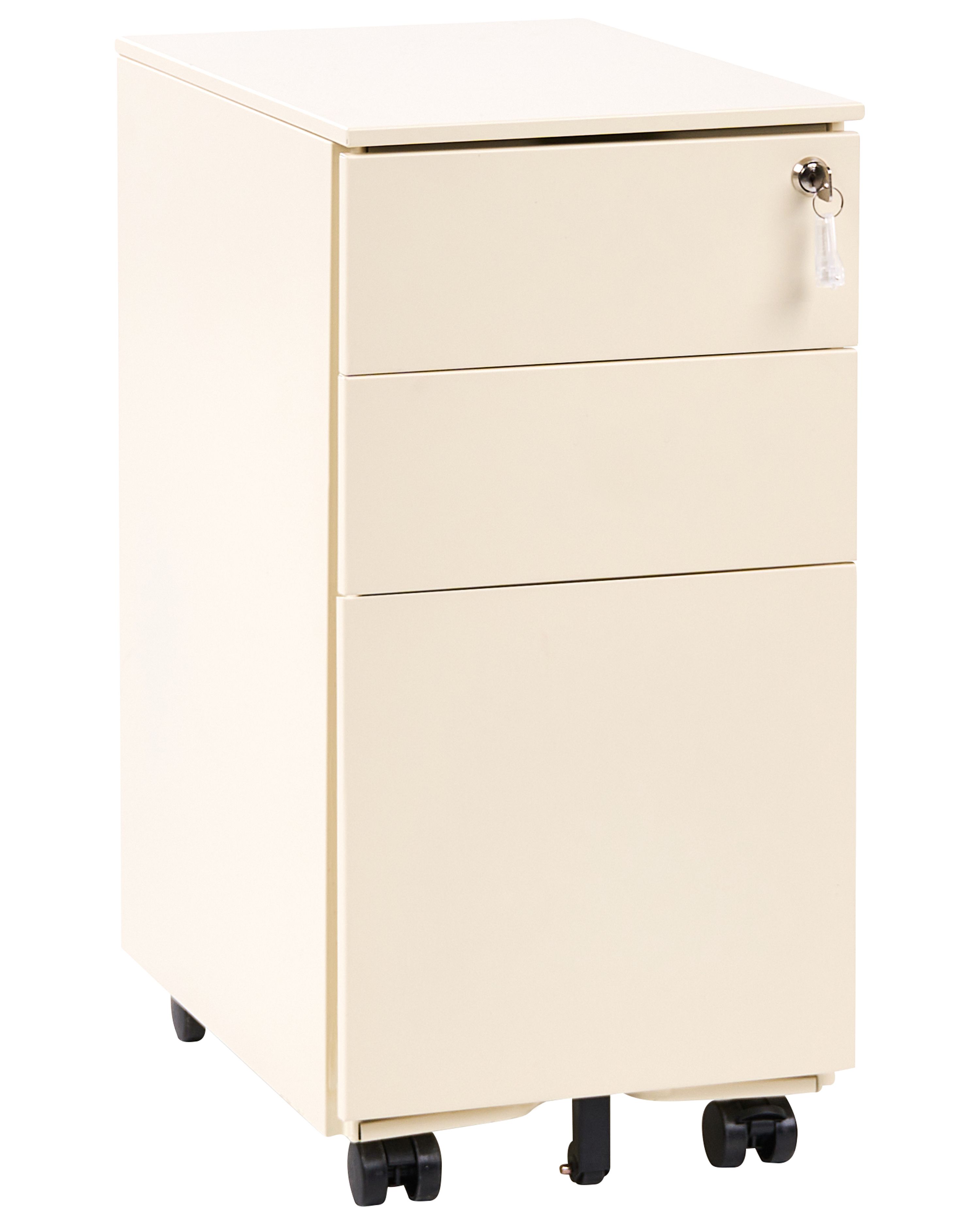 Storage Unit BOLSENA Metal Light Beige